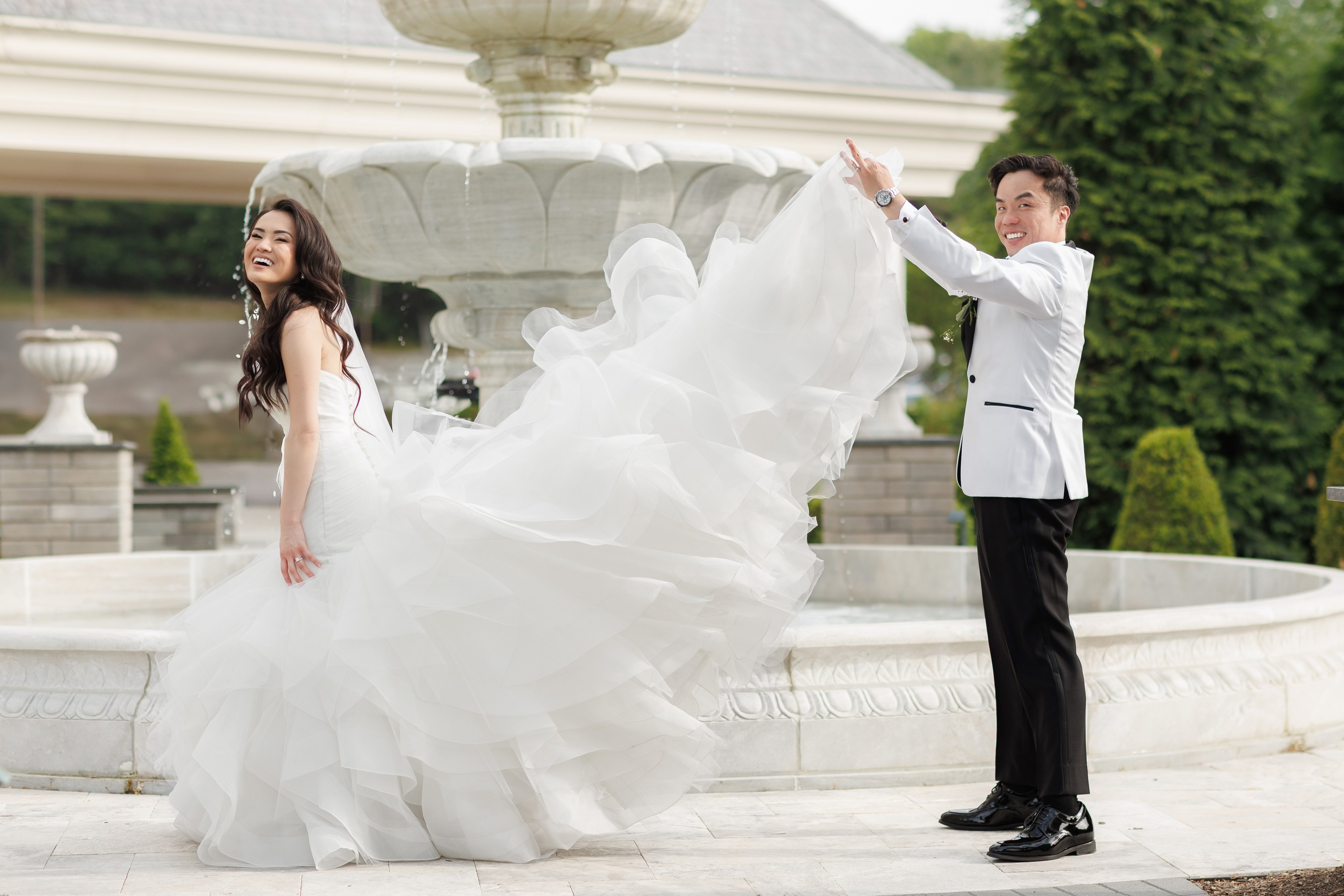 Jen & Wei, The Mansion on Main Street, NJ. Wedding Photo & Video
