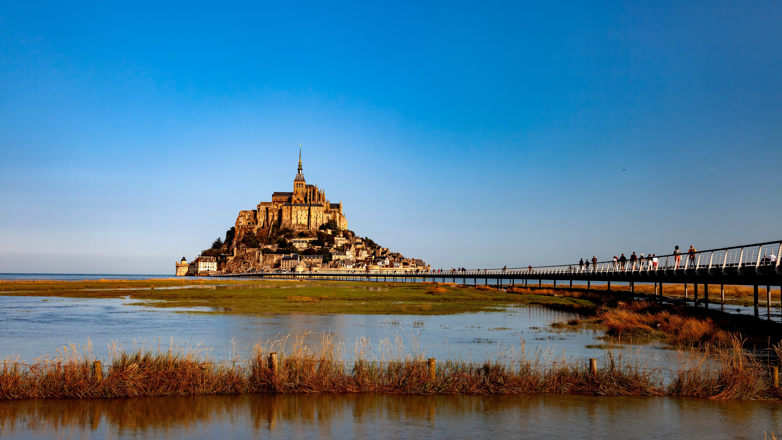 184.Abbey of Mont Saint Michel.France.21.9.2024. Путешествия в формате 360......