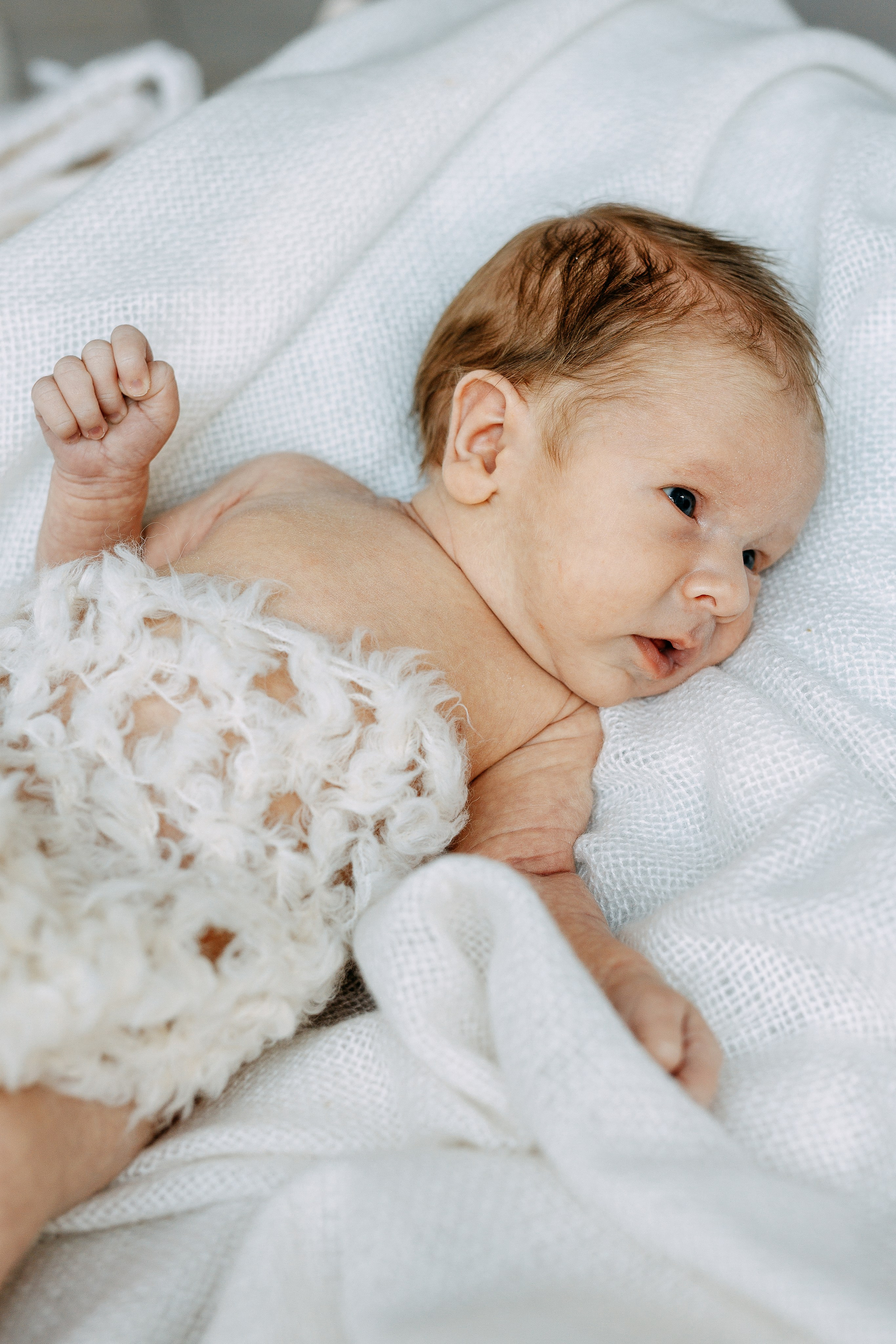 Neugeborene. Professionele fotografin in Münsingen Olesia Wegele