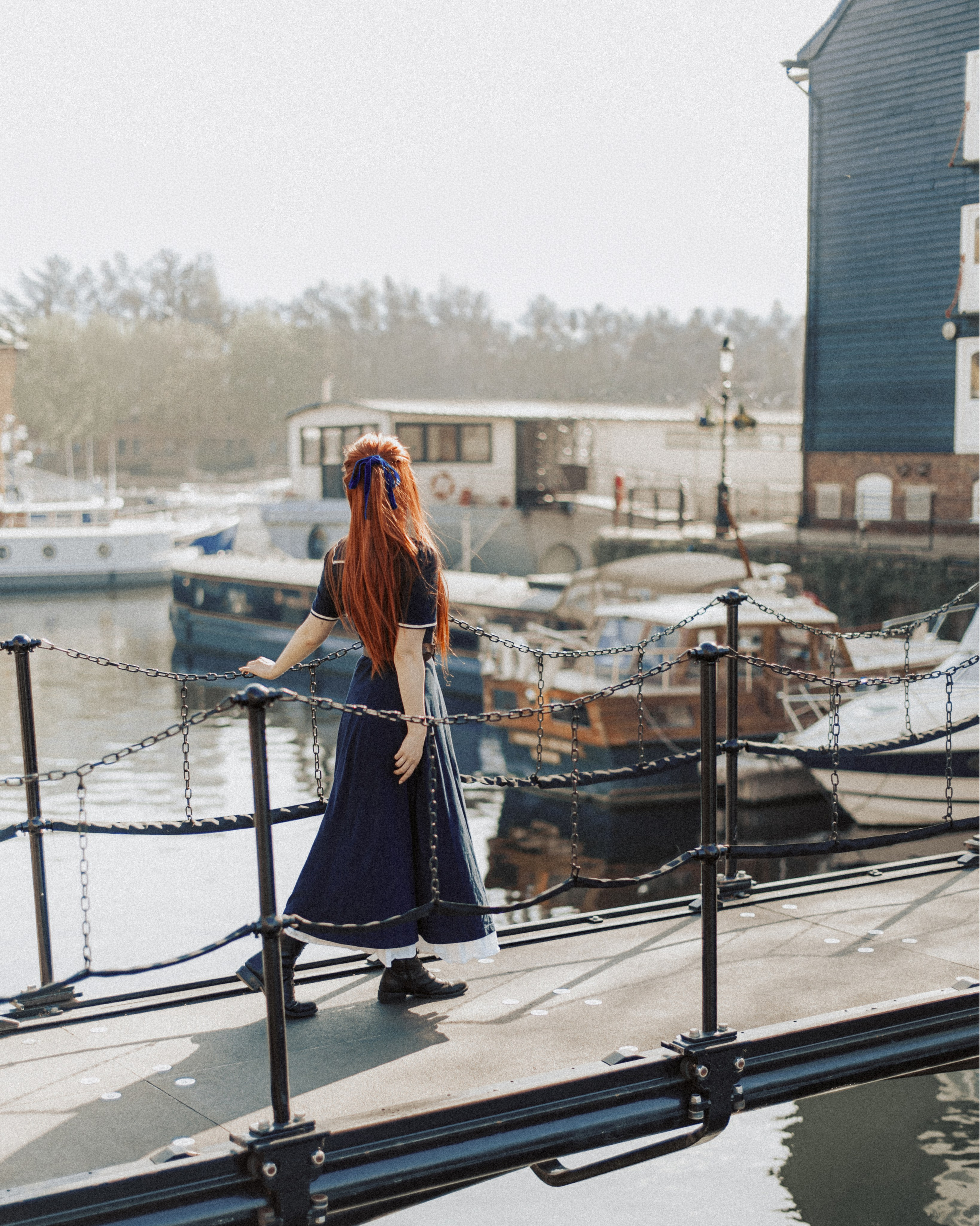 Sailor girl dreaming of adventures. Moth & Moss Photography