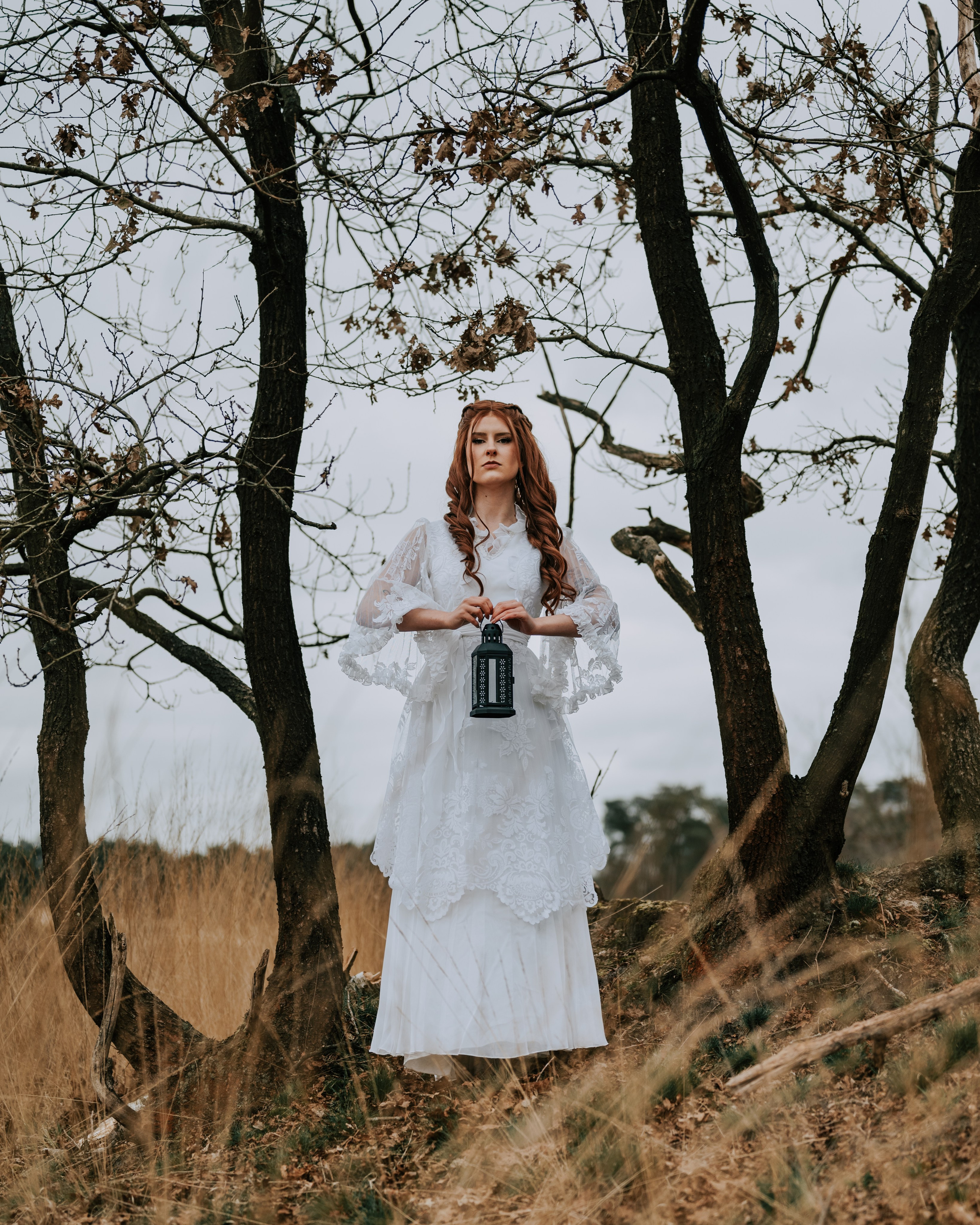 Dutch Folklore in the Fields of Lowlands, Witte Wieven. Moth & Moss Photography