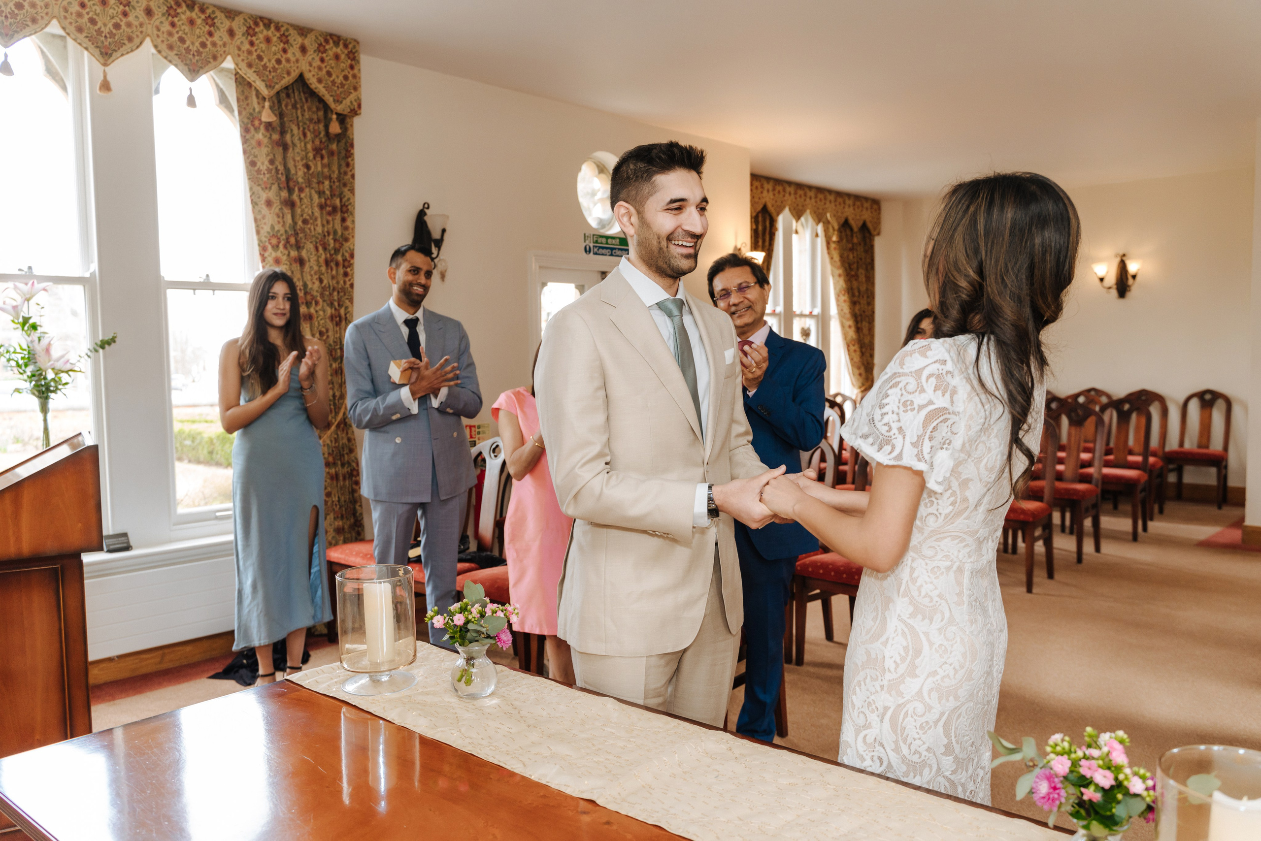 St Albans Register Office, St Albans Register Office wedding , St Albans, wedding in St Albans, civil ceremony in St Albans Register Office, small wedding, photographer for small wedding in St Albans Register Office