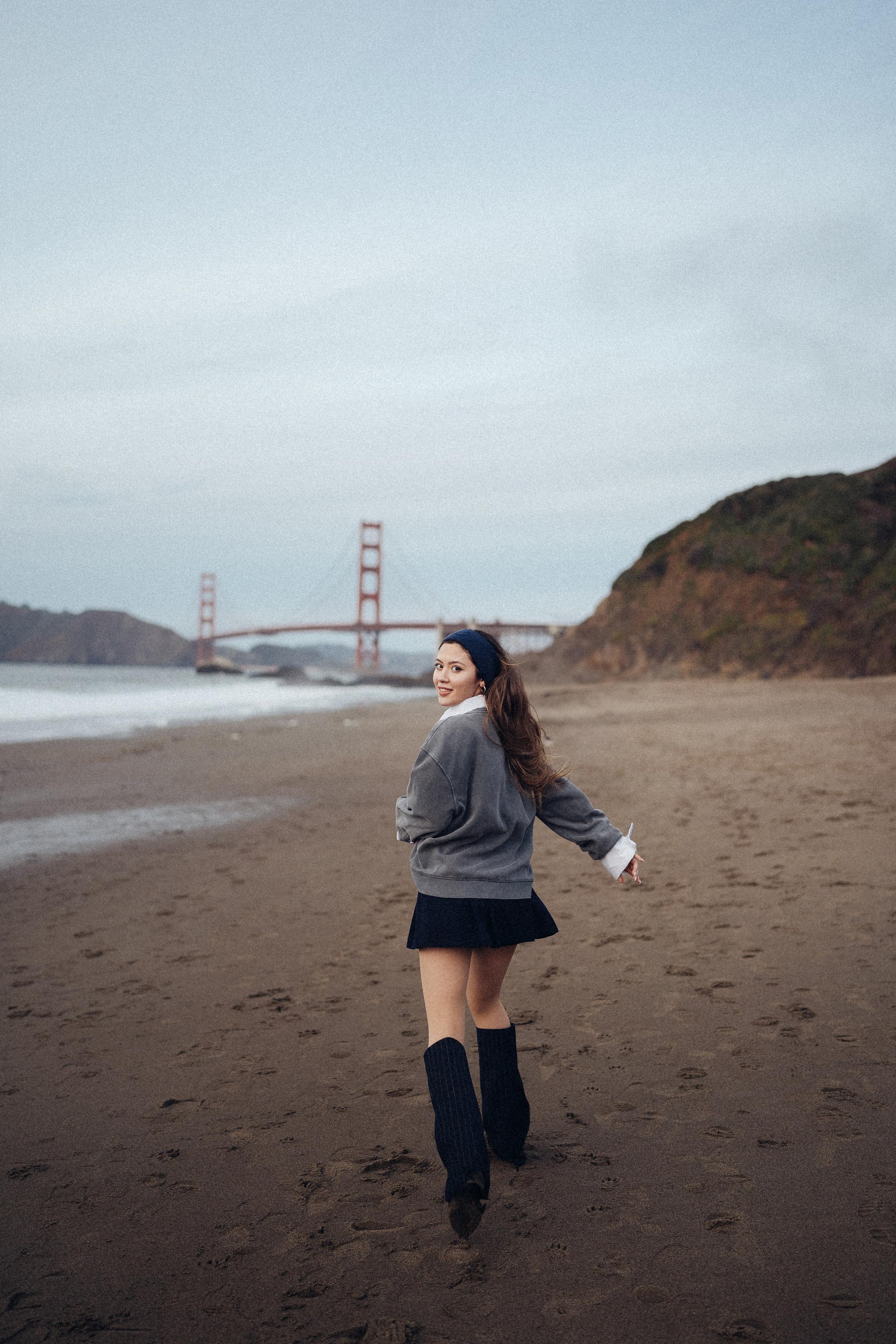 Couple Session at Torpedo Wharf and Baker Beach. Soulo Photography | San Francisco Bay Area Based Photographer
