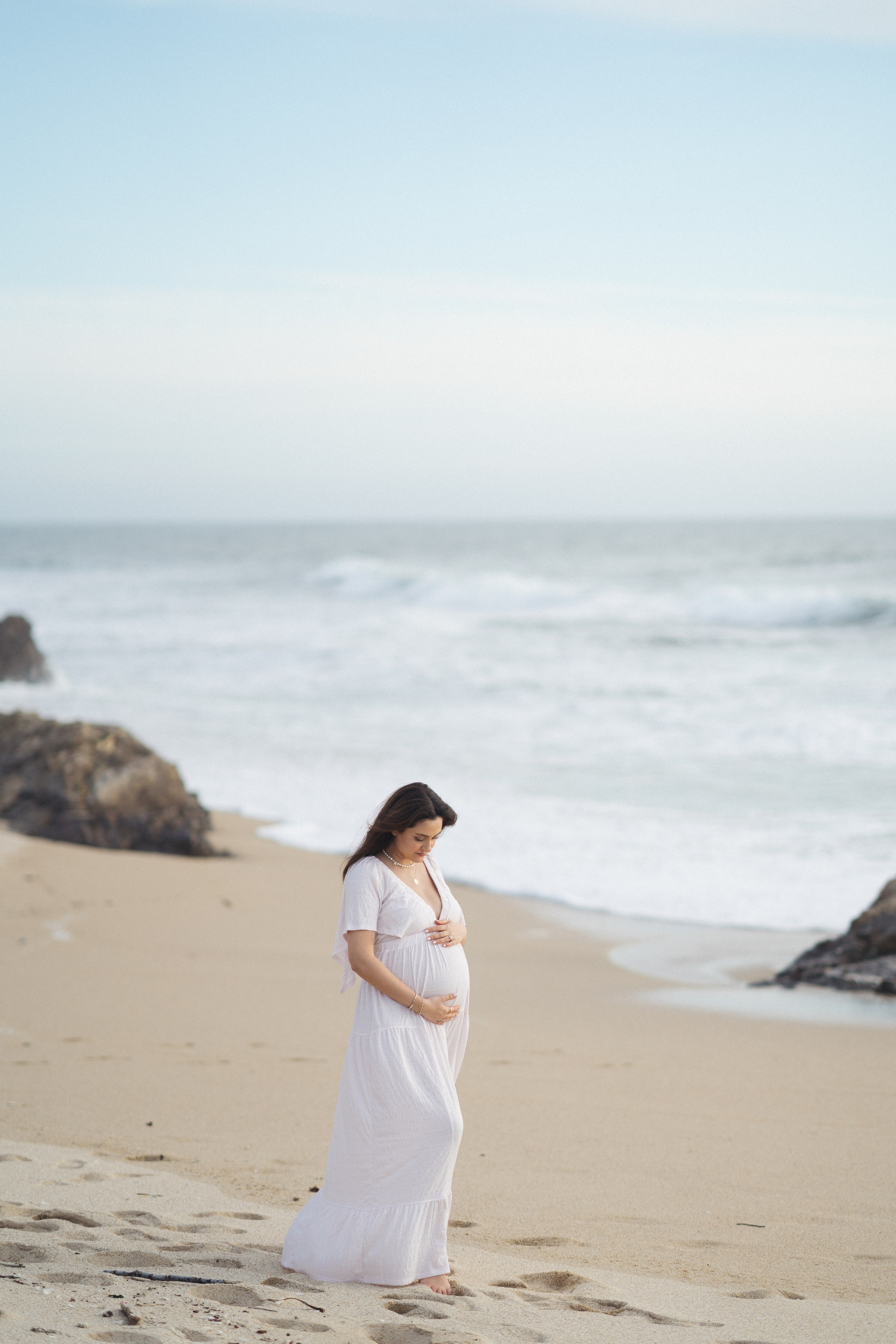 Gizem Maternity Session at Half Moon Bay. Soulo Photography | San Francisco Bay Area Based Photographer
