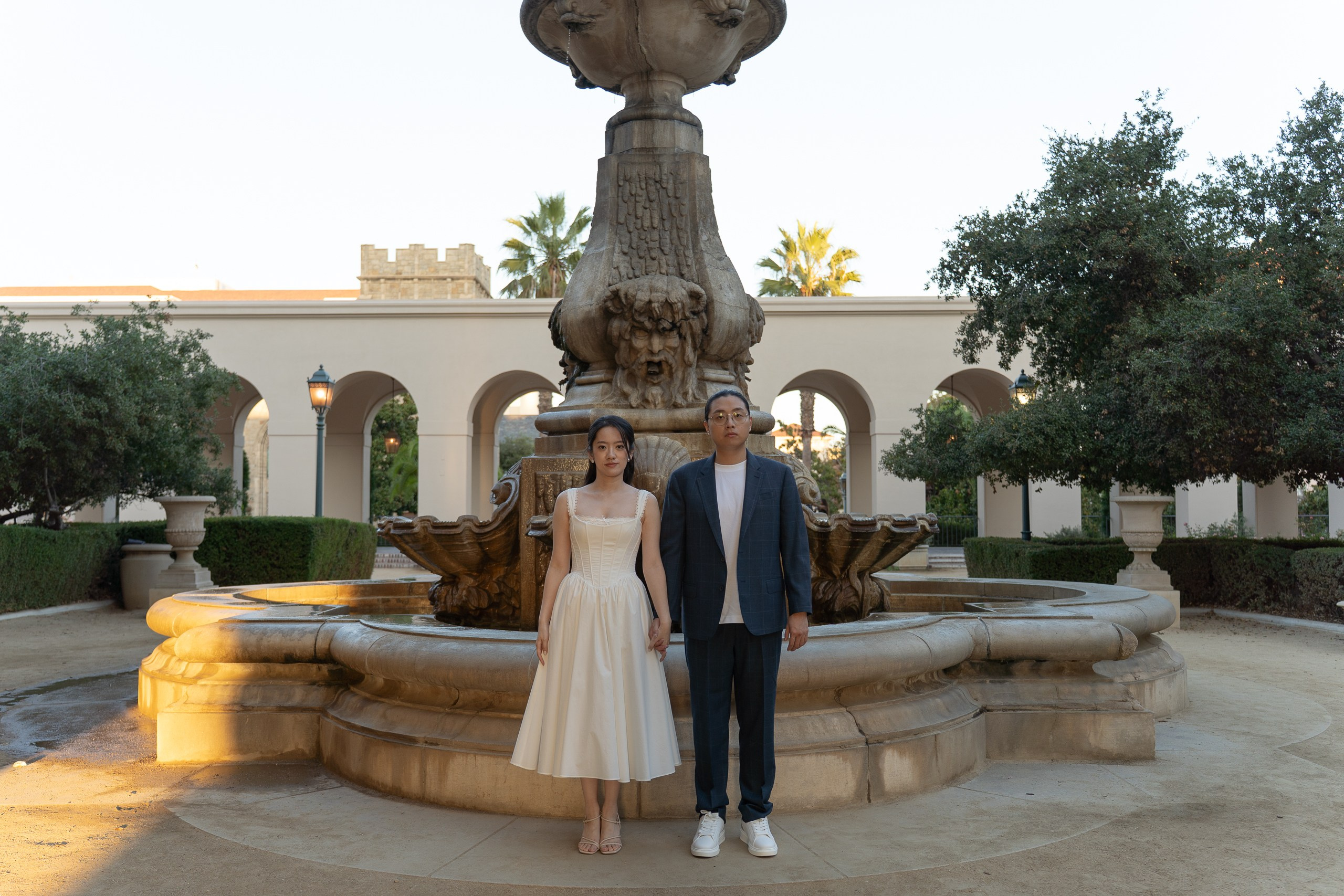 Cinematic Pasadena City Hall Engagement