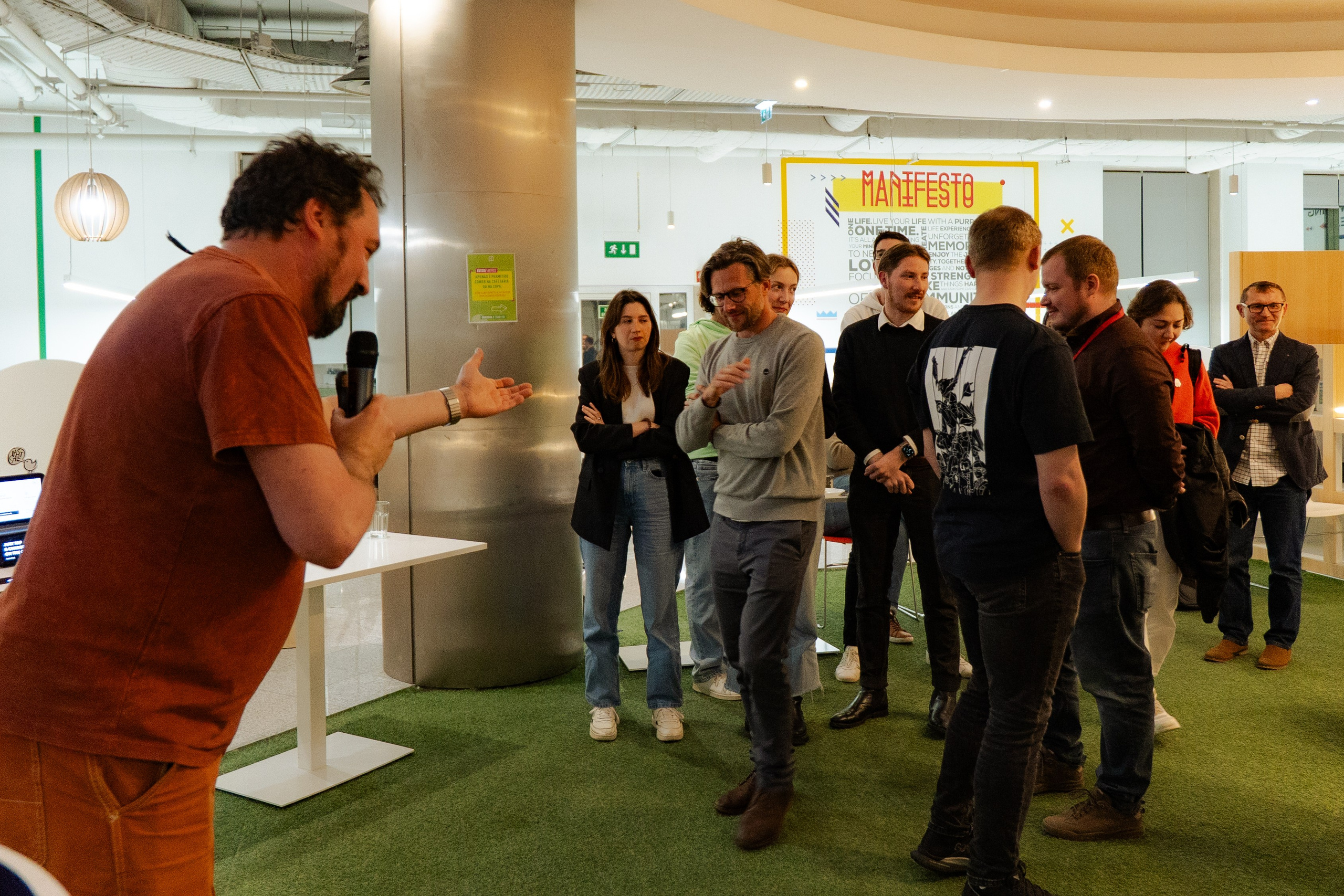 Idea Space: Pitch Day. Lisbon Event Photographer