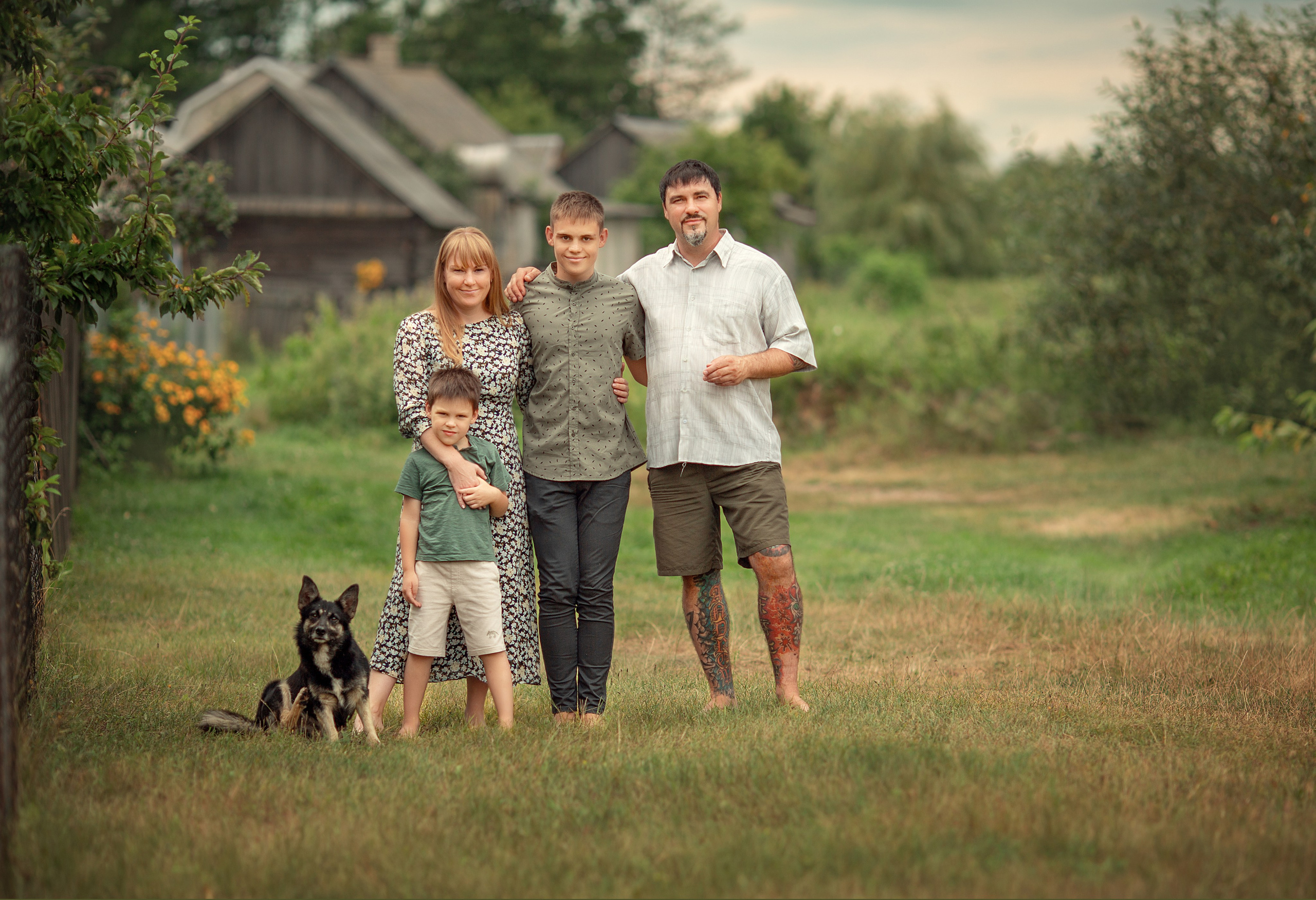 Семья. Семейный и детский фотограф в Варшаве Мила Бобровская