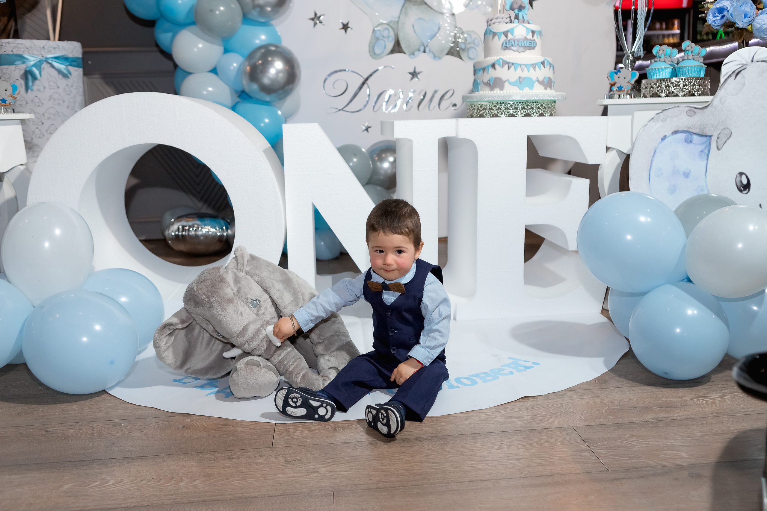 Честита първа свещичка. Фотограф Ирина Йотова