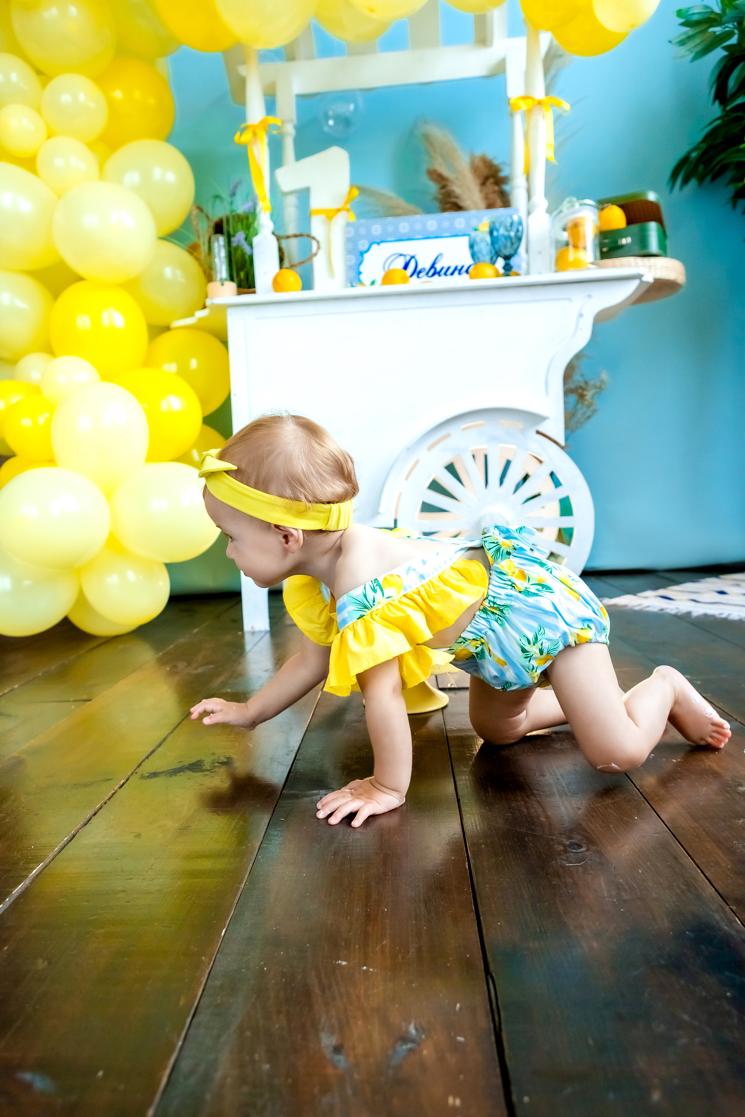 Честит първи рожден ден. Фотограф Ирина Йотова