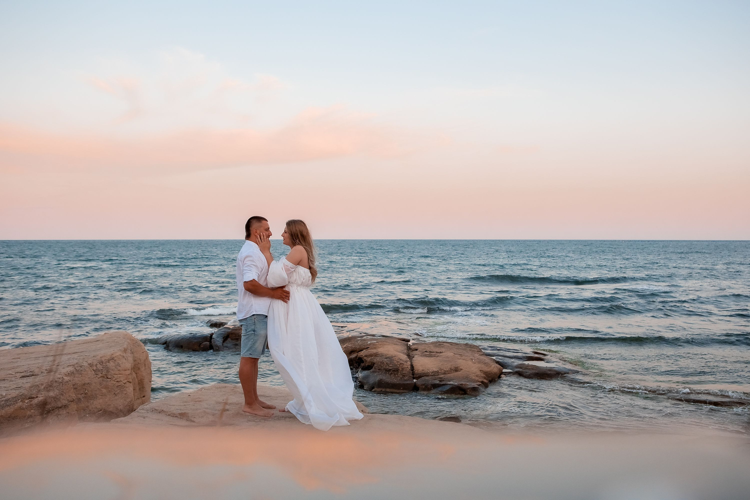Бременна Фотосесия море. Фотограф Ирина Йотова