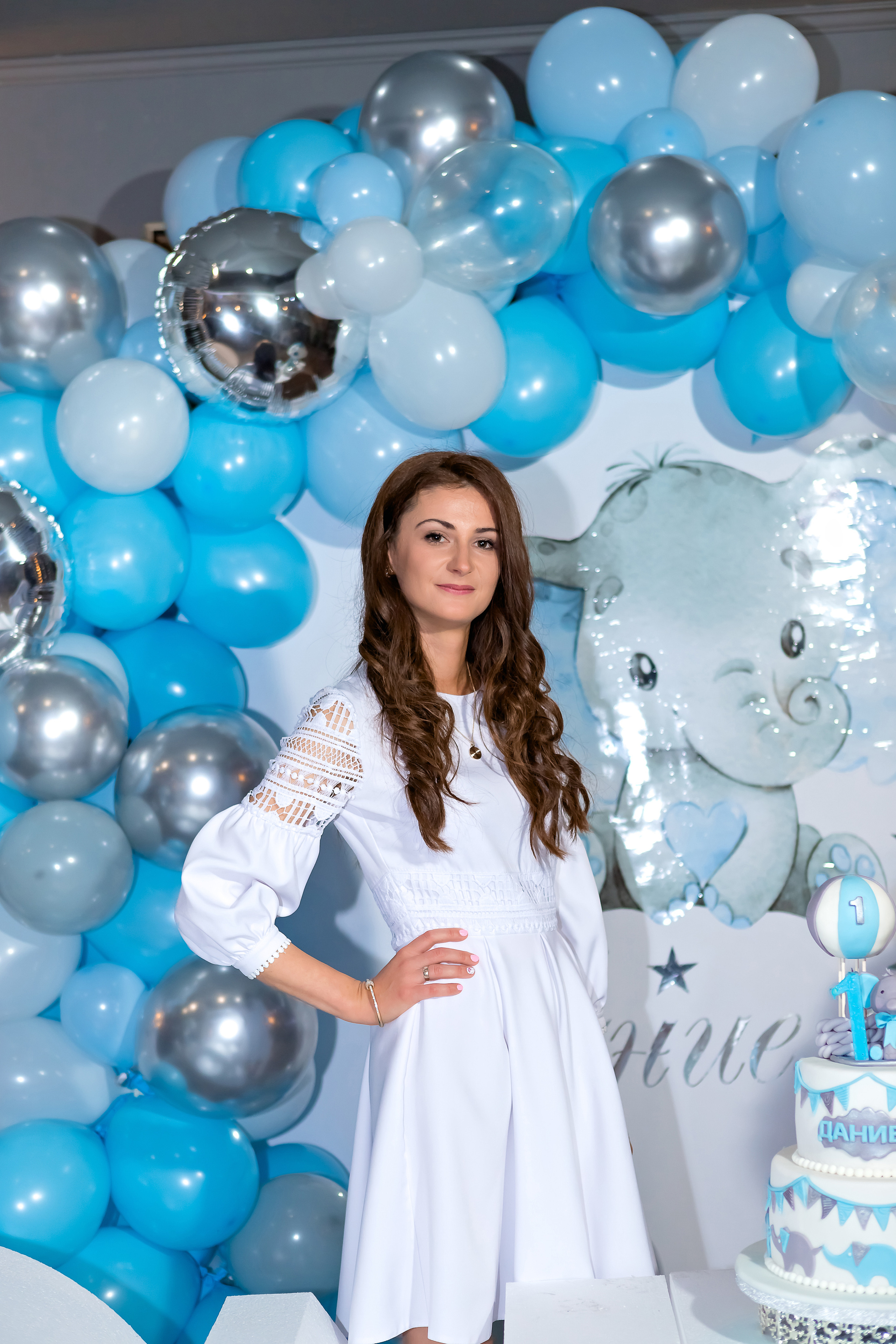 Честита първа свещичка. Фотограф Ирина Йотова