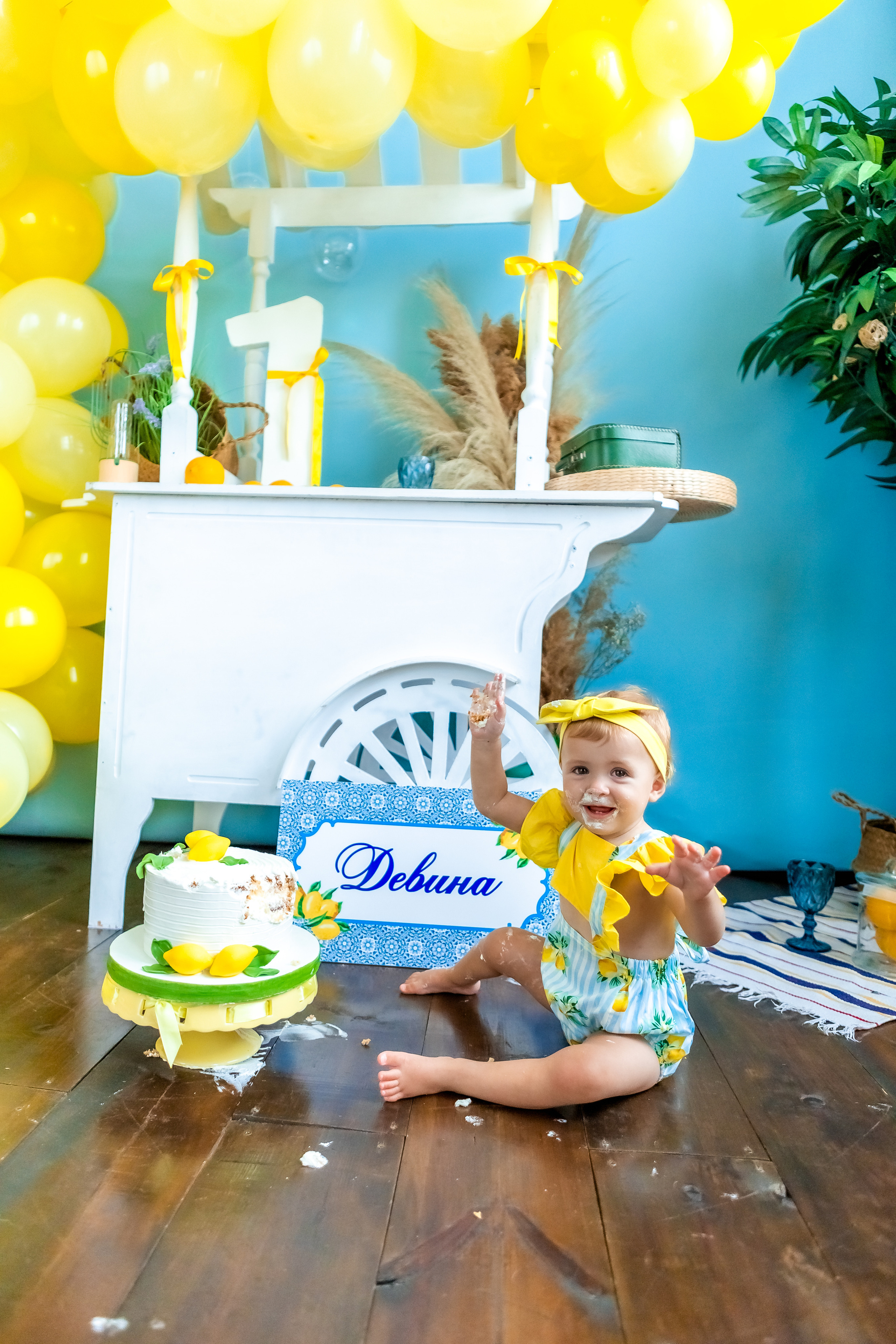 Честит първи рожден ден. Фотограф Ирина Йотова