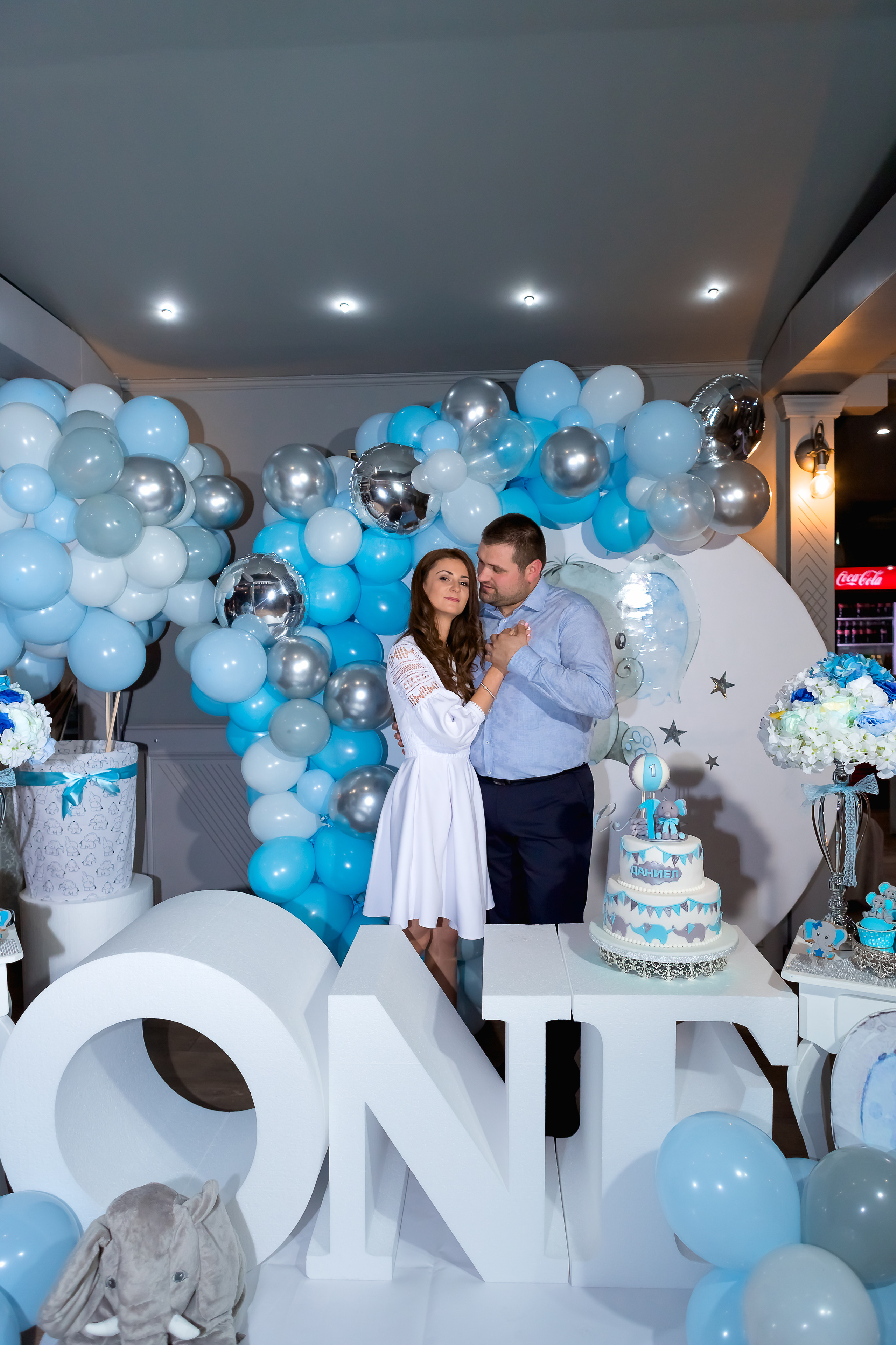 Честита първа свещичка. Фотограф Ирина Йотова