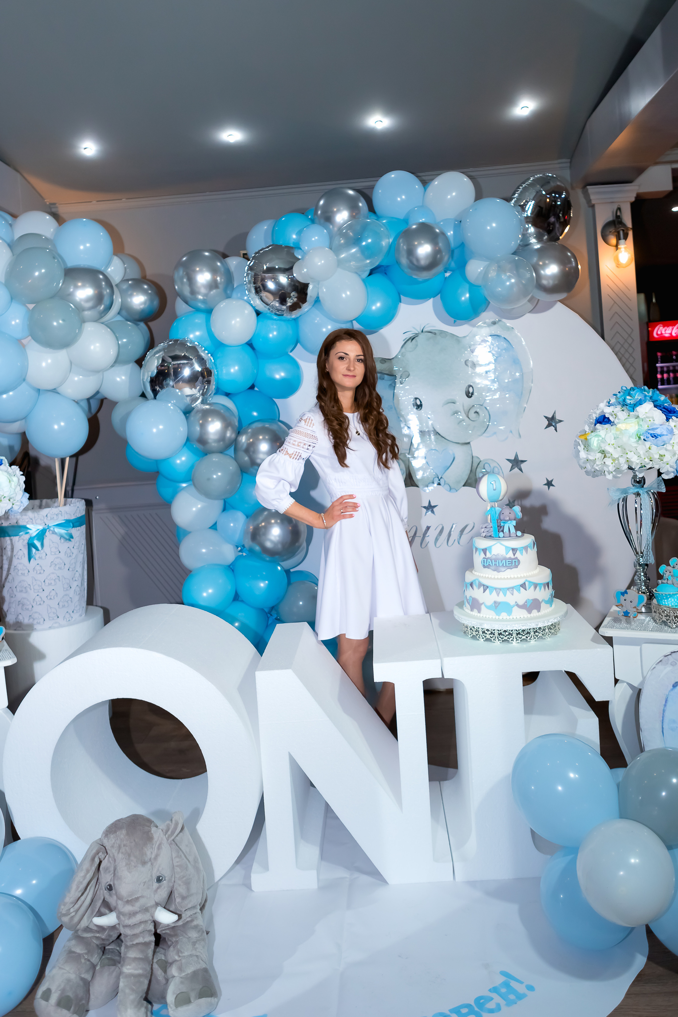 Честита първа свещичка. Фотограф Ирина Йотова