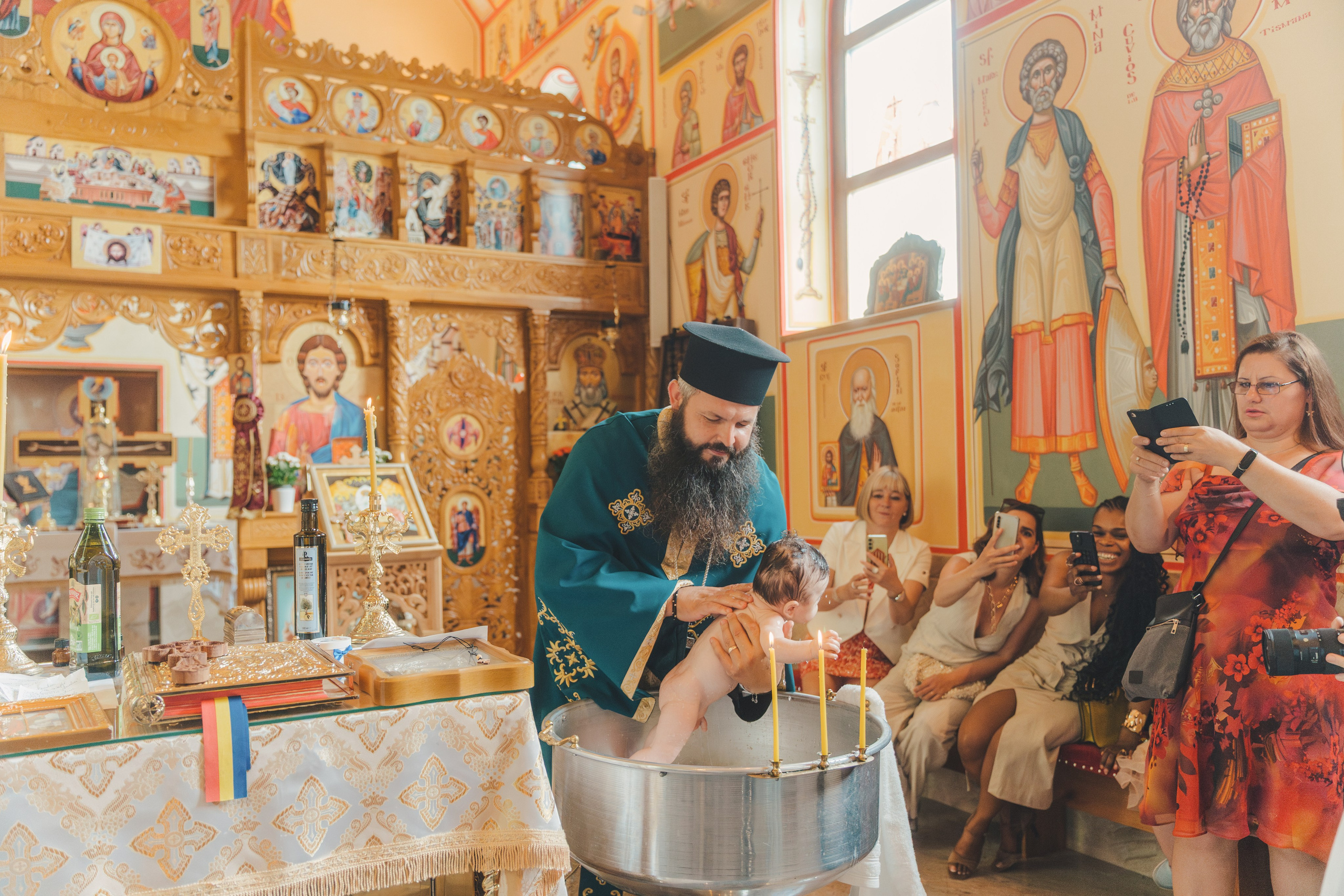 Théo Andrei`s Christening