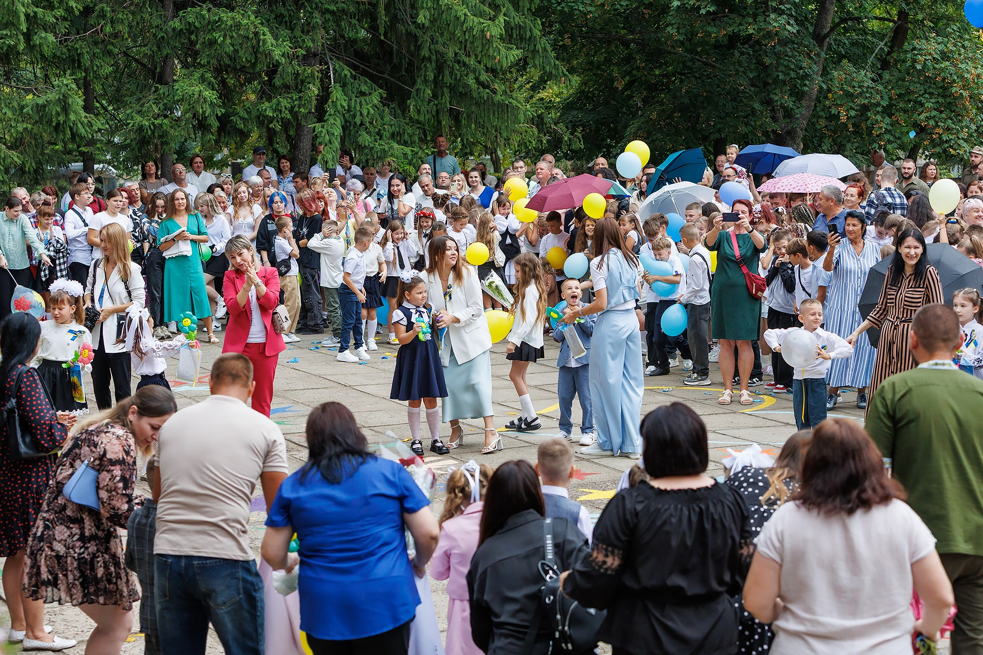 1 вересня першоклашки