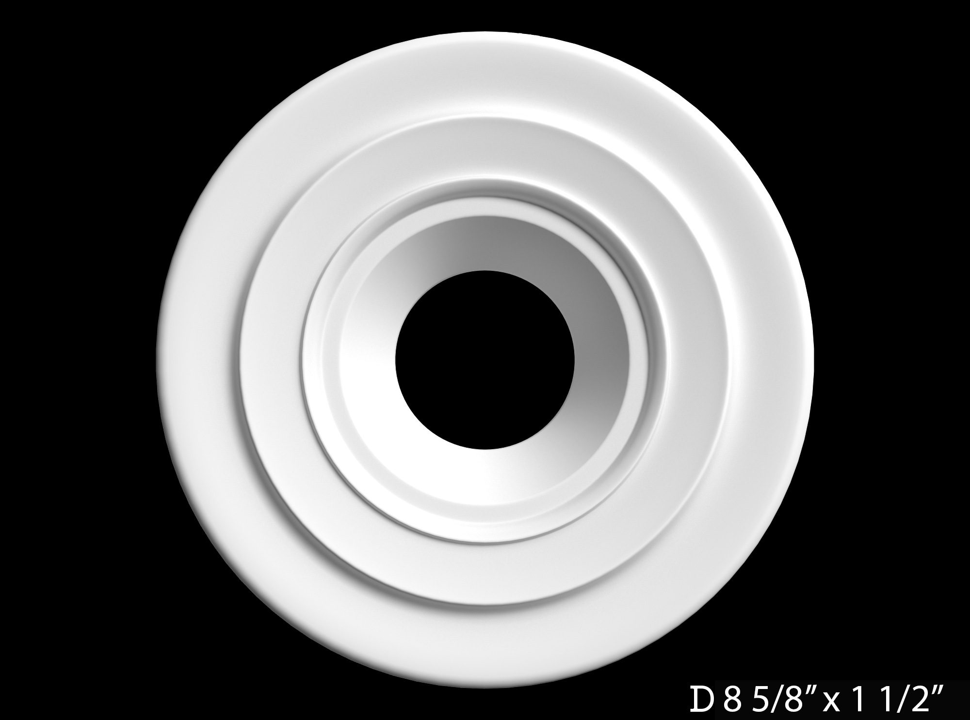 Medallions. Plaster molding