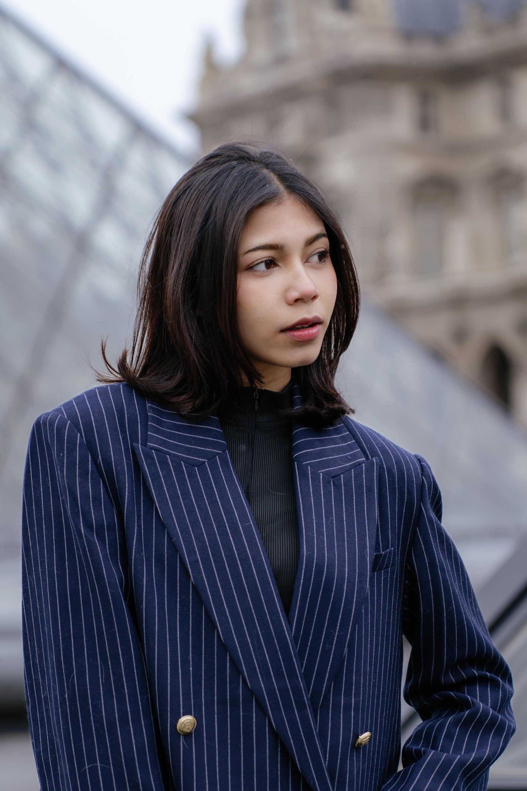 Solo Portrait Session: Louvre & Eiffel Tower. Paris Photographer & Videographer