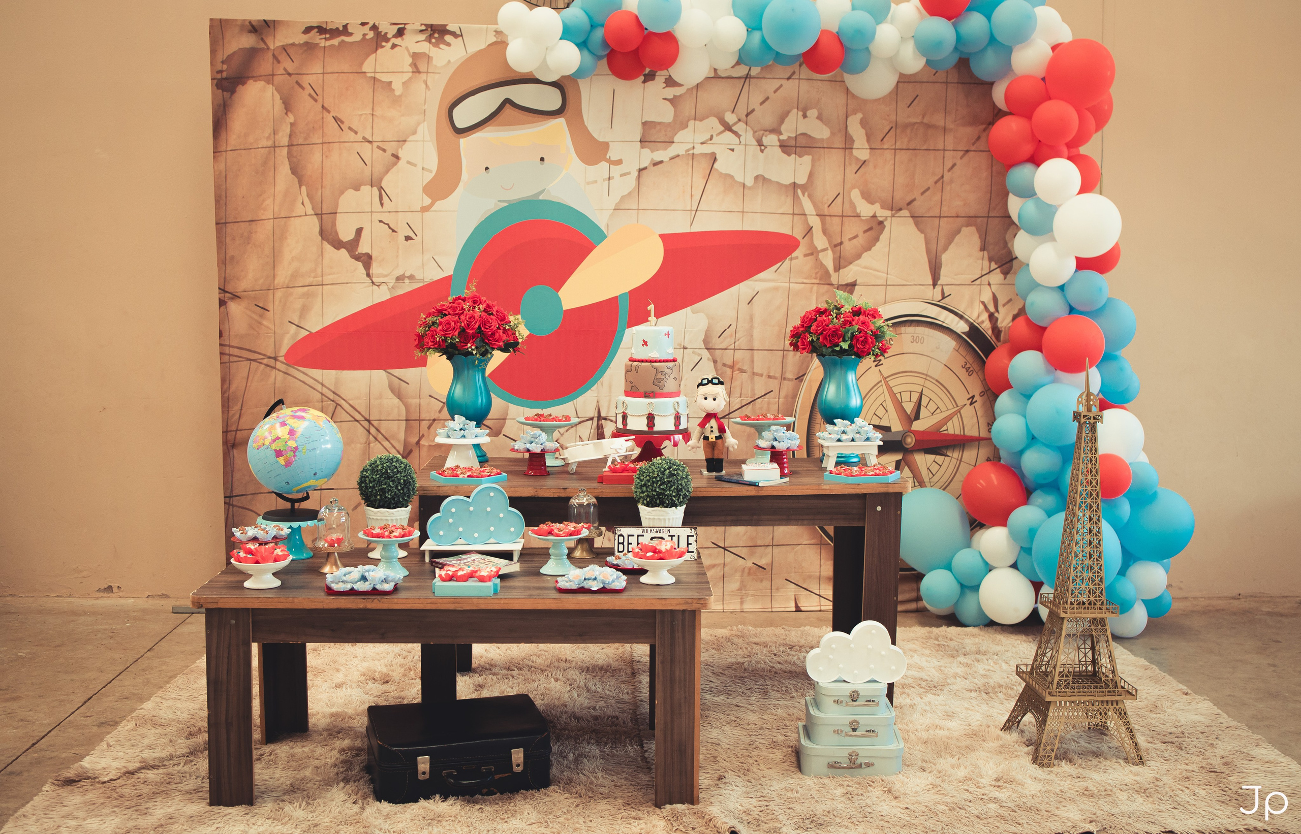 Fotografia de Aniversário em Bariri — 1 aninho do Gabriel. João Paulo Facin Fotografia | Fotógrafo em Bauru e região