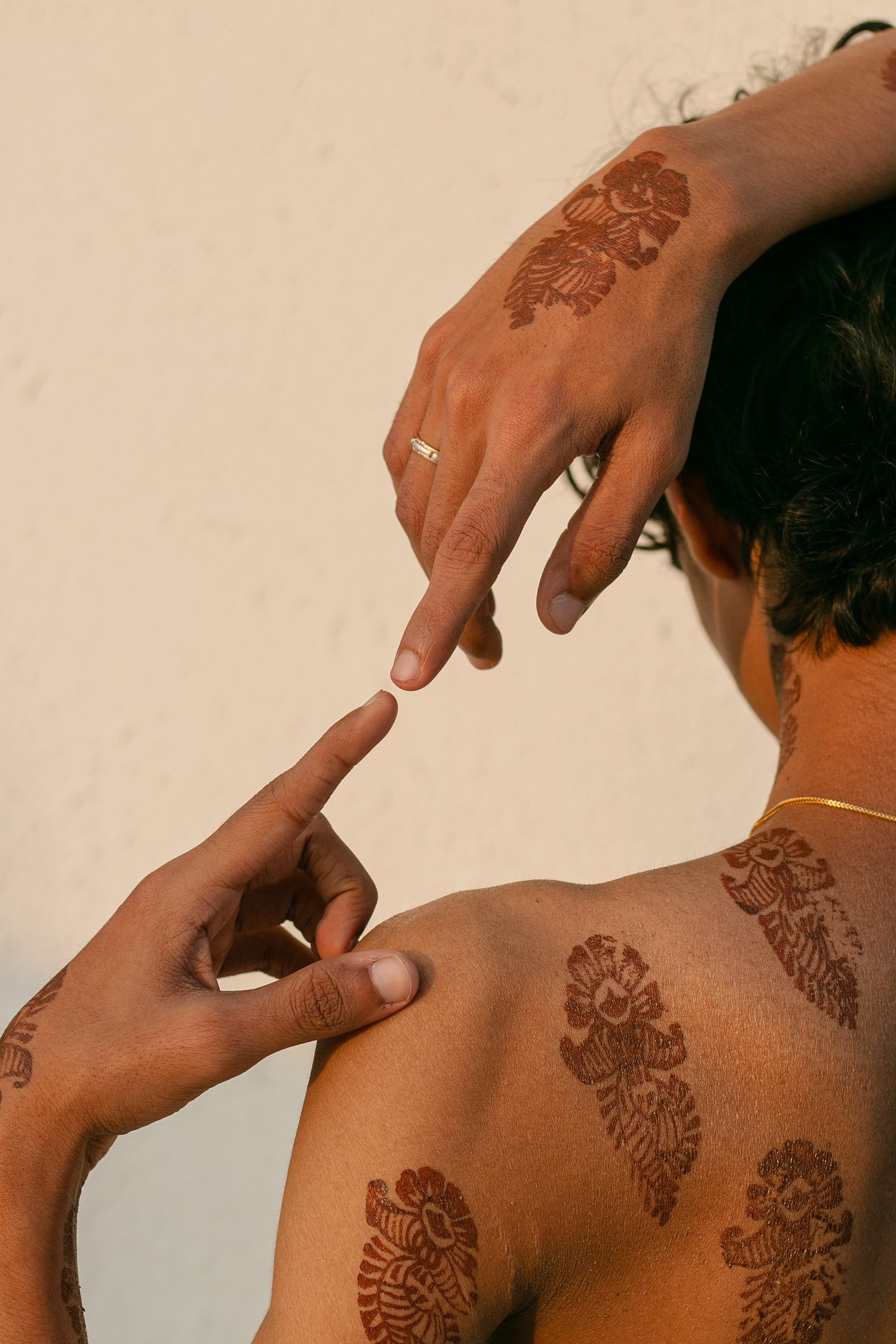 Creative Direction for Blockprinted skin concept shoot