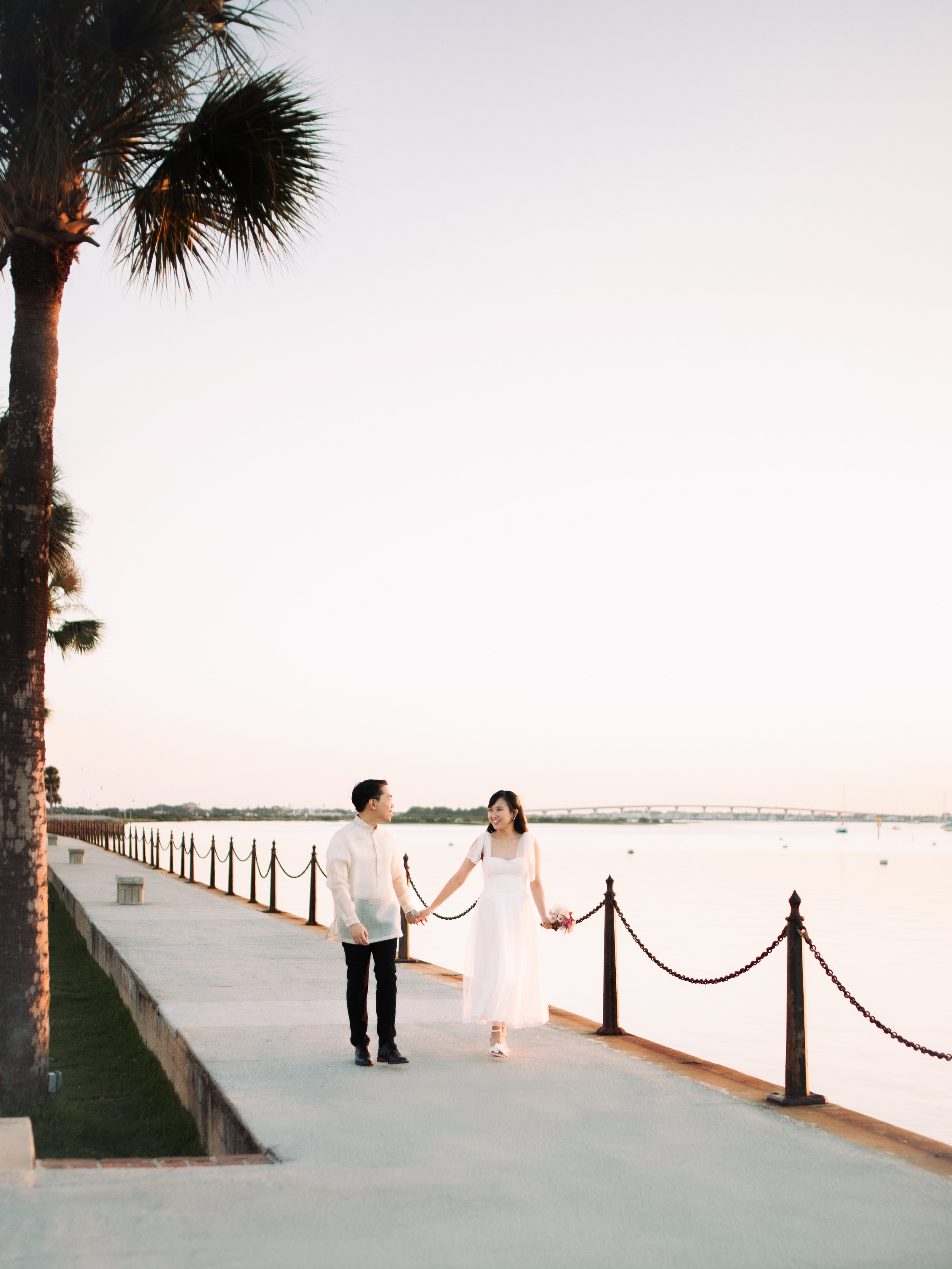 D&J engagement St. Augustine. Portrait and couples photographer in Florida, Valeriia Honcharova