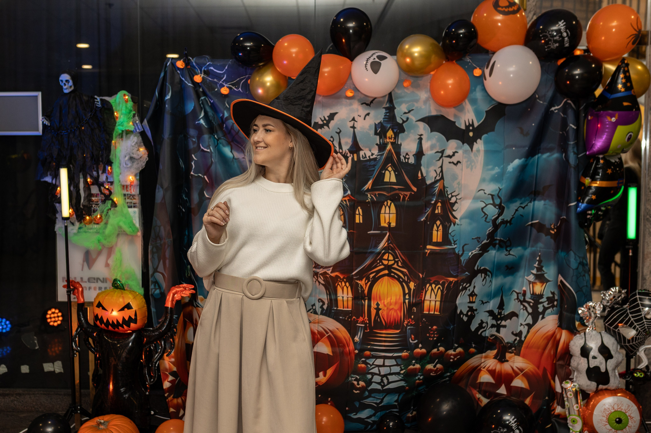 Leo dance studio Helloween 2025. Семейный и детский фотограф в Варшаве Мила Бобровская