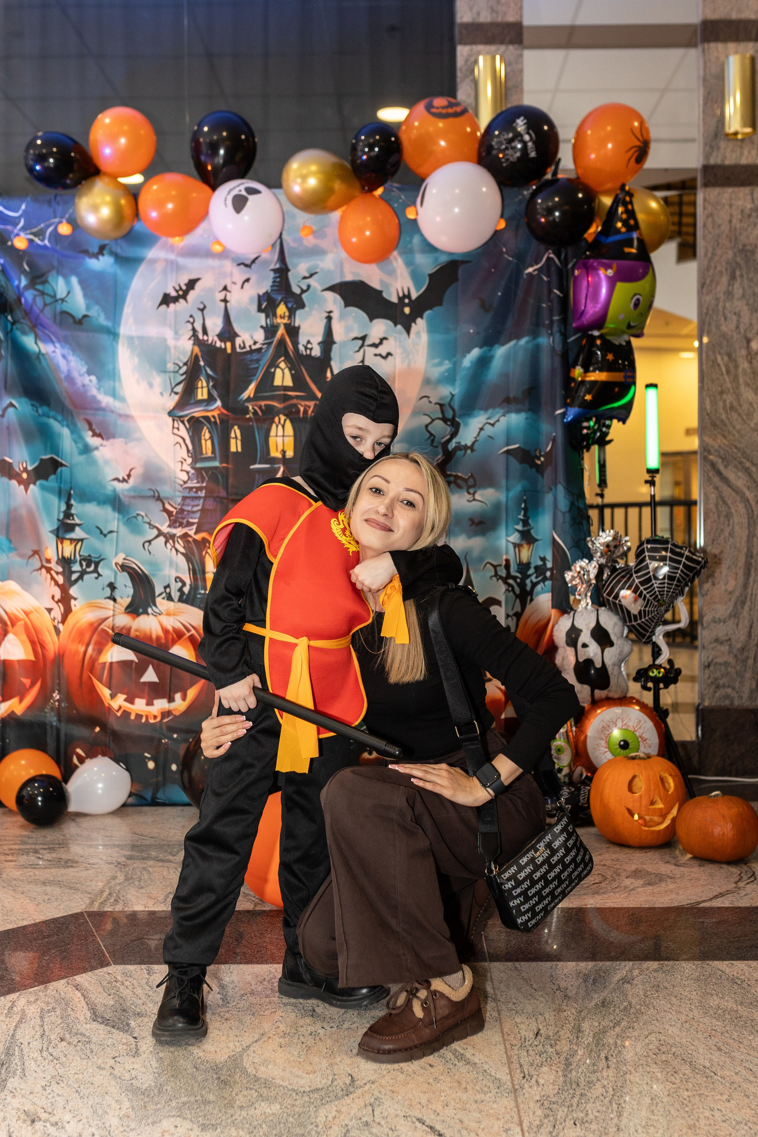 Leo dance studio Helloween 2025. Семейный и детский фотограф в Варшаве Мила Бобровская