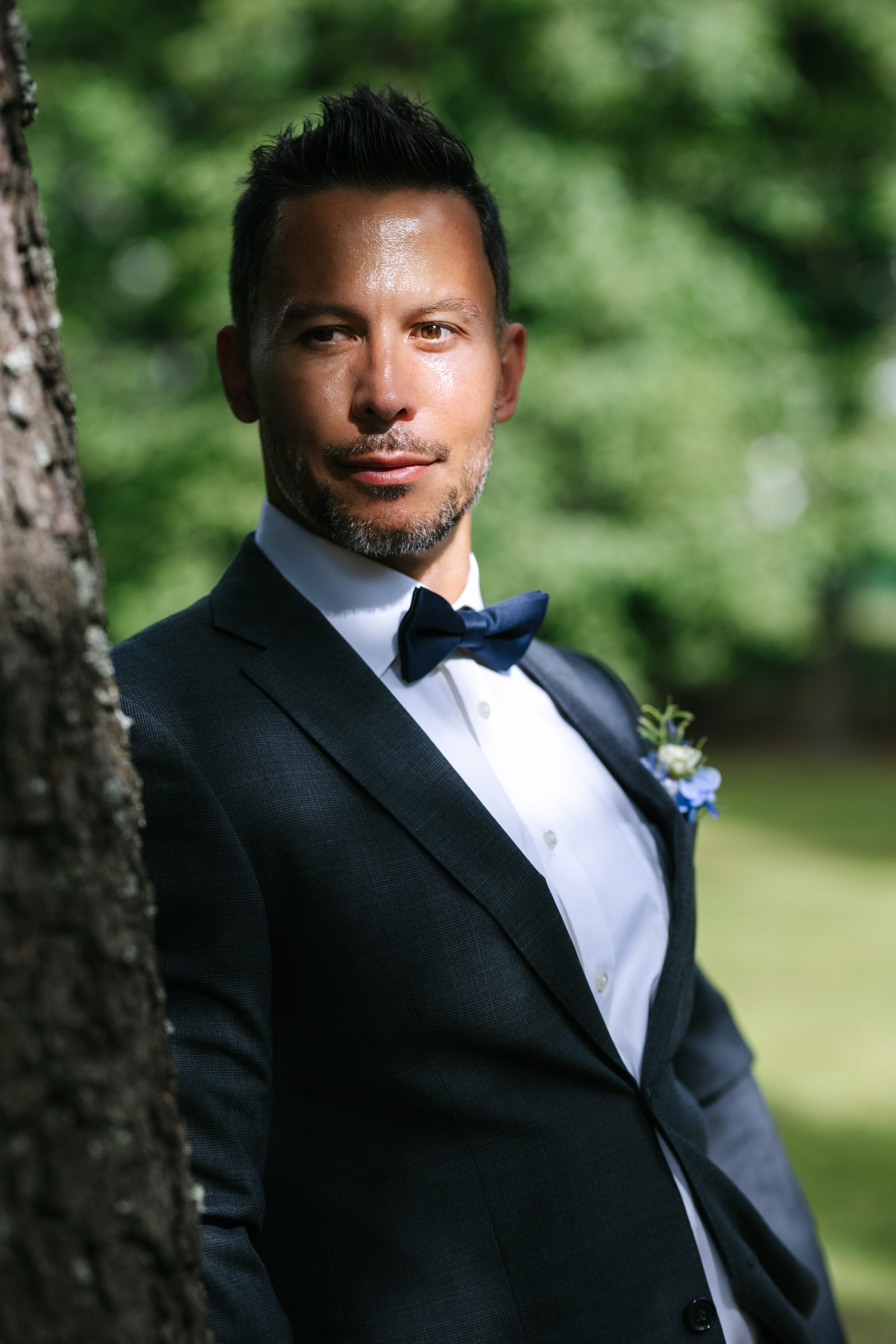 Häätarina Kaivopuistossa. Valokuvaaja Lahti, Helsinki Elena Salonen