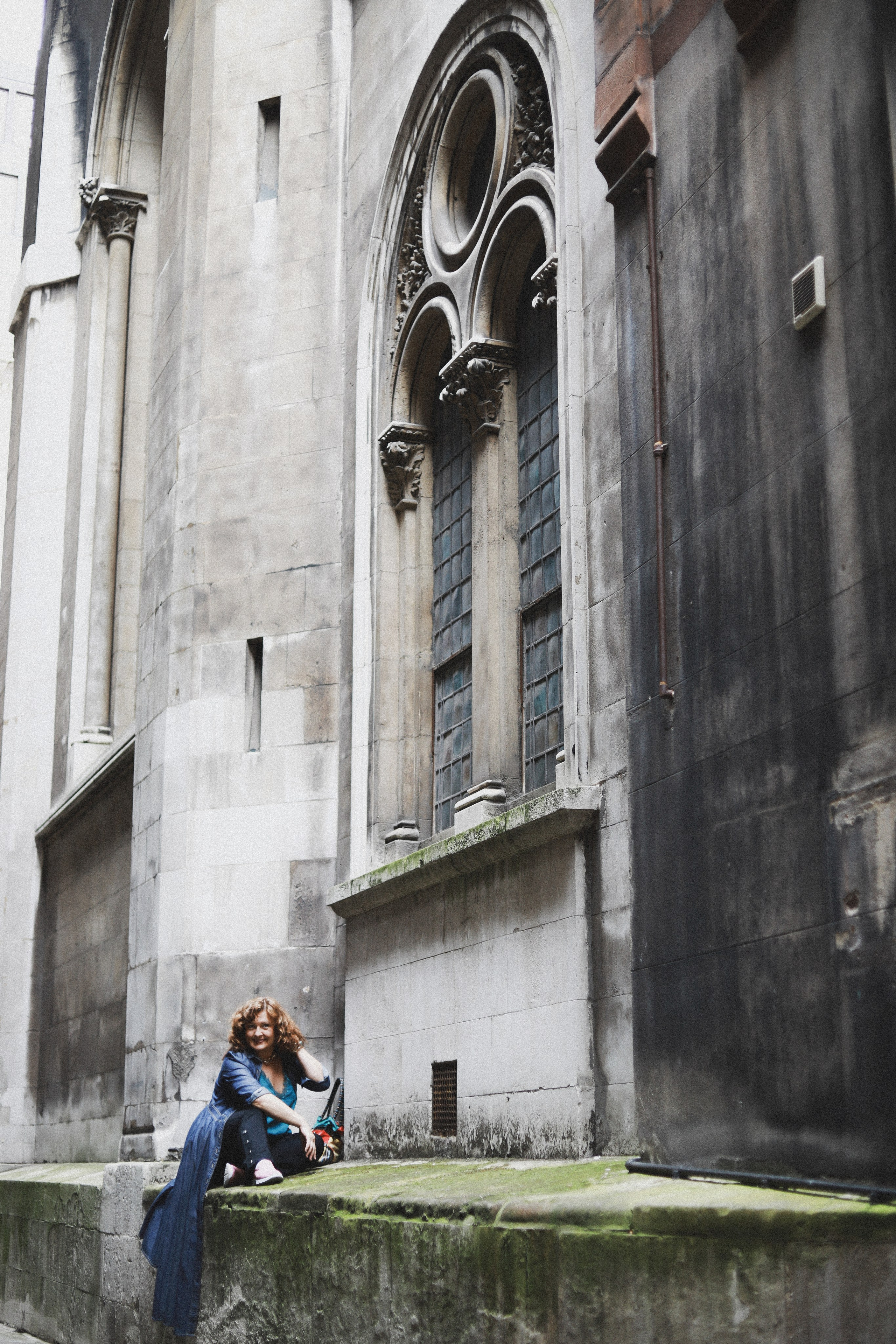 Оlga and her shiny London. Victoria Dini. Art photography in London / Folkestone, UK