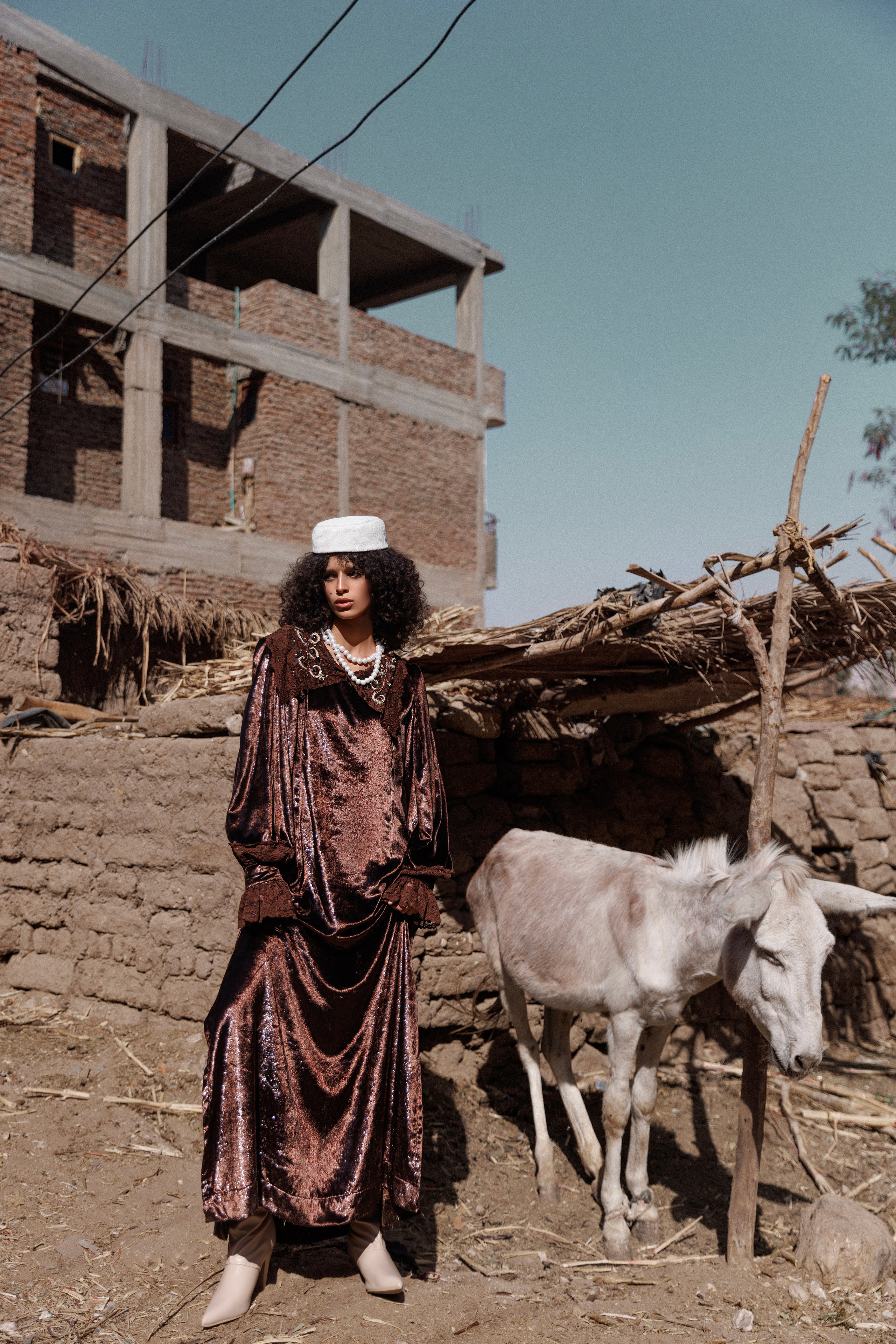 Editorial Abayas Outside. InHype Studio