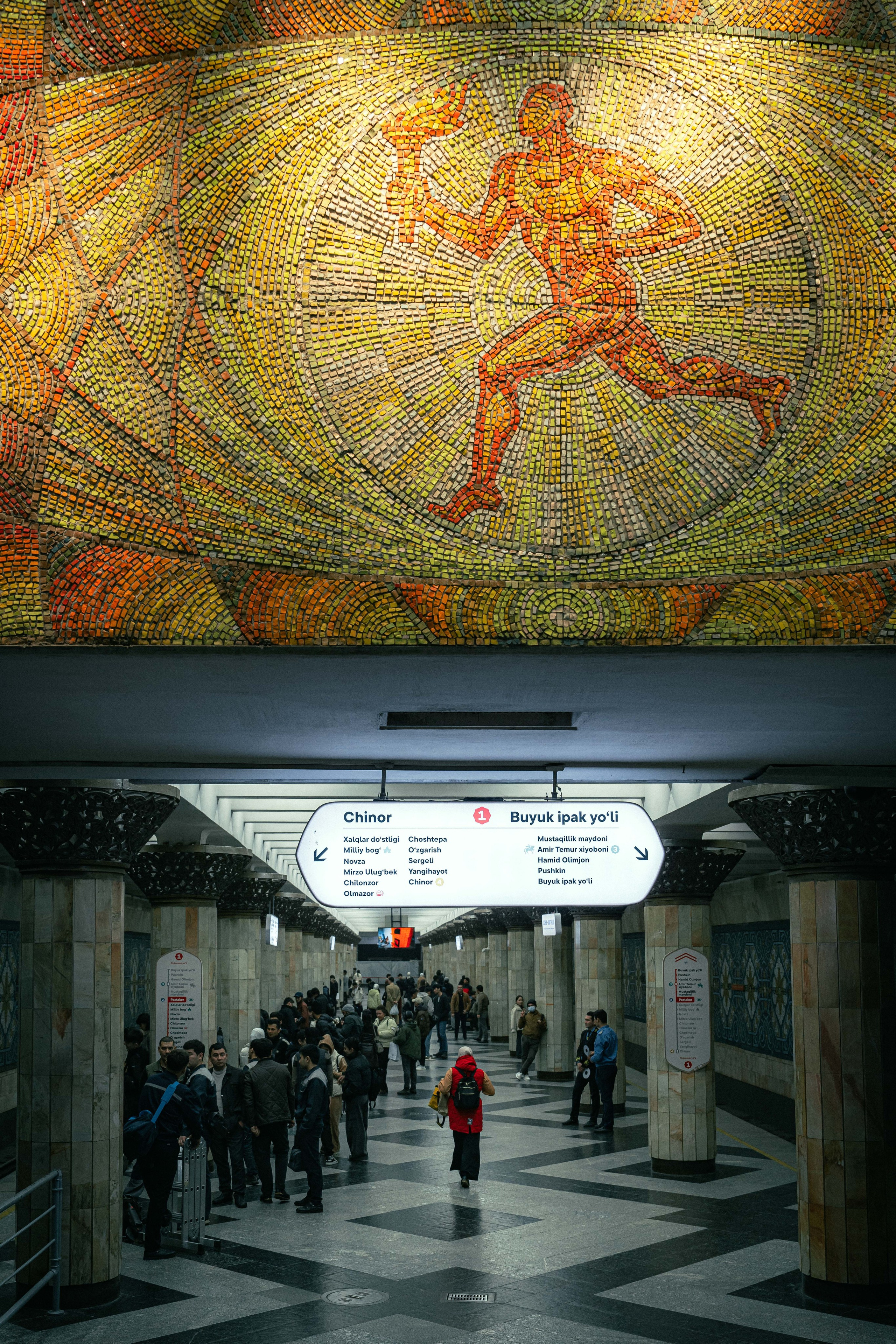 Ташкентское метро. Георгий Намазов | Фотограф в Ташкенте