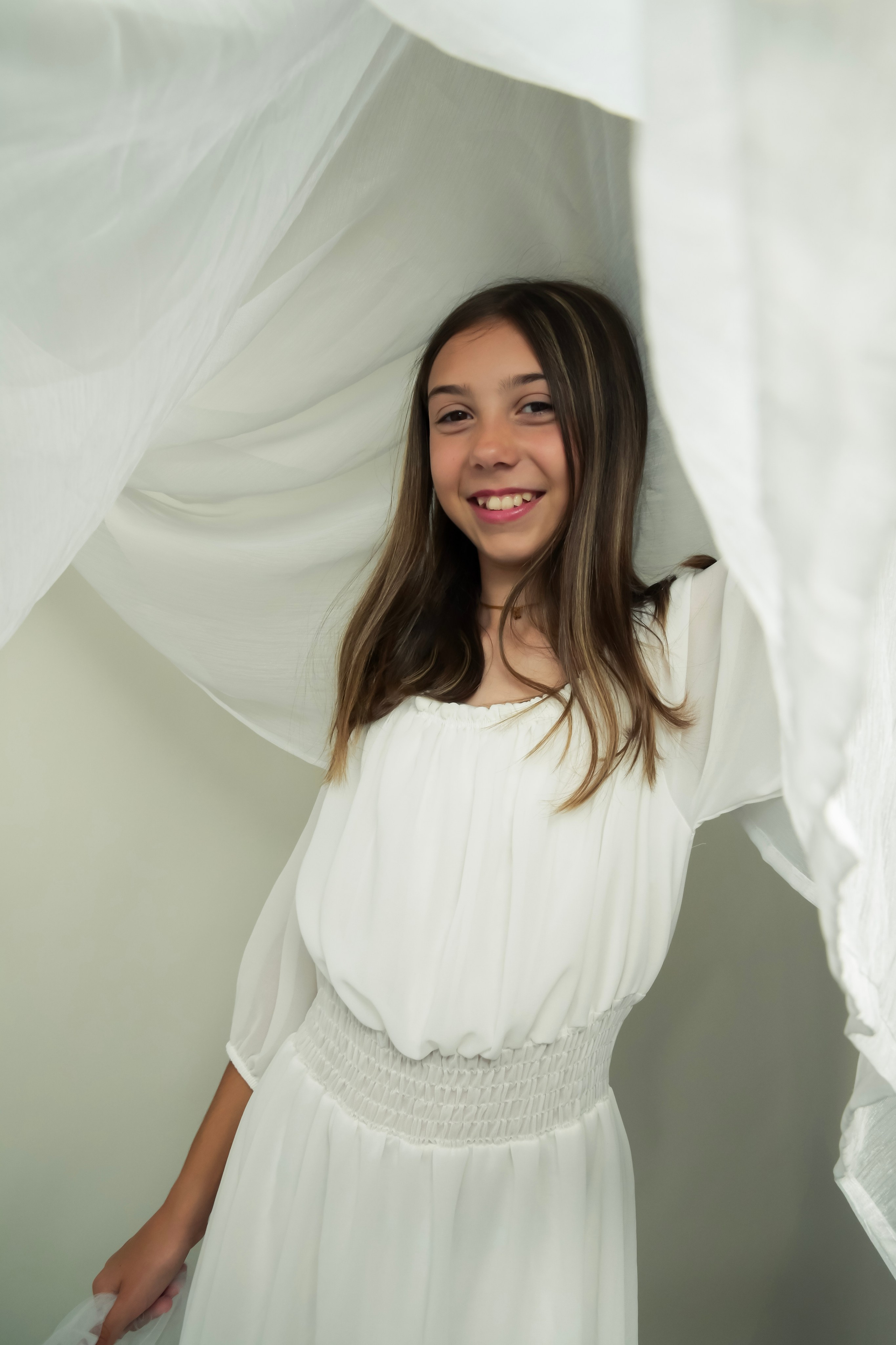 ELISA E SOFIA - SESSIONE FOTOGRAFICA ESTIVA LE SORELLE CON LA MAMMA