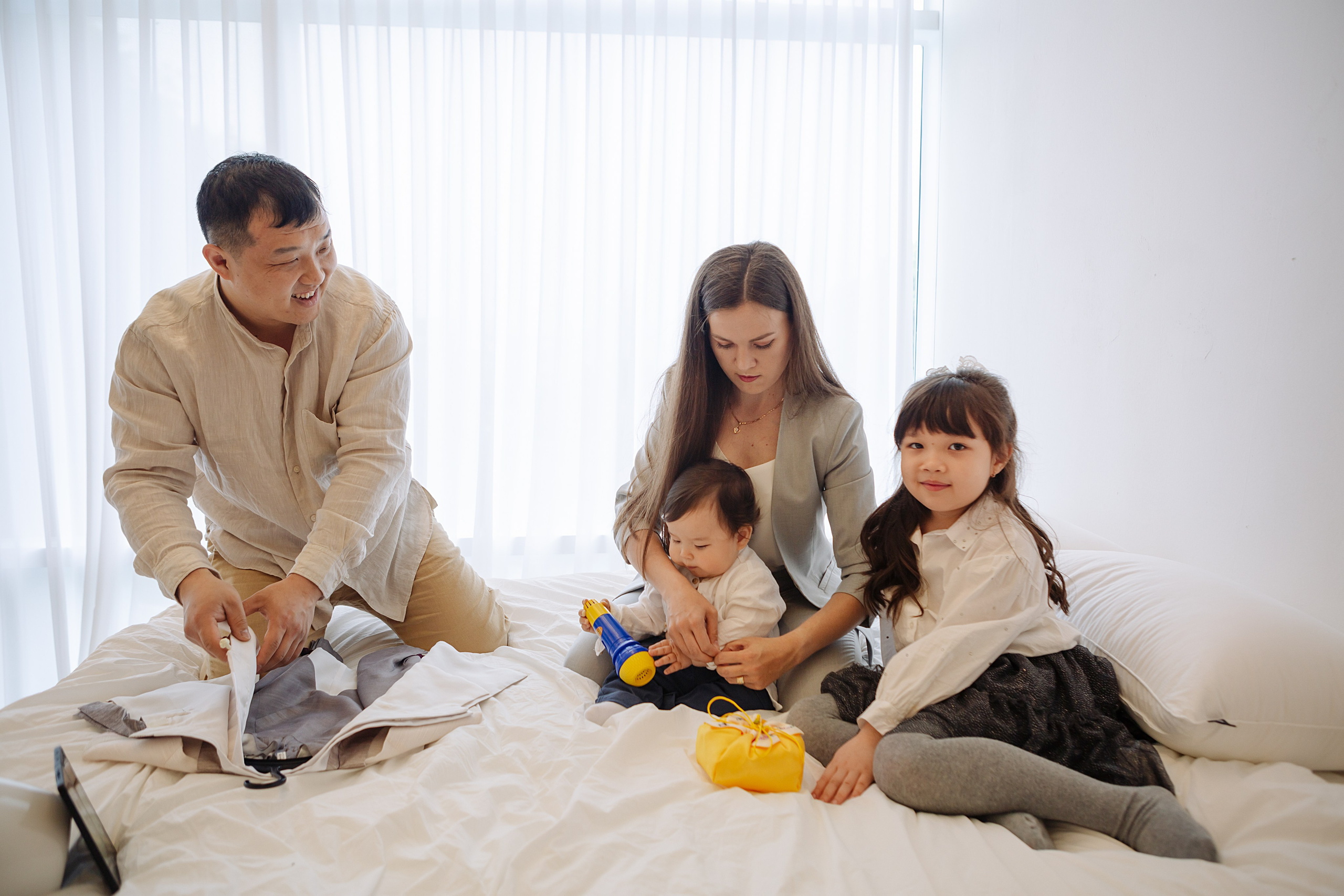 Тимофей в студии. Фотограф беременности, ньюборн и годовасиков в Корее Жанна Хан