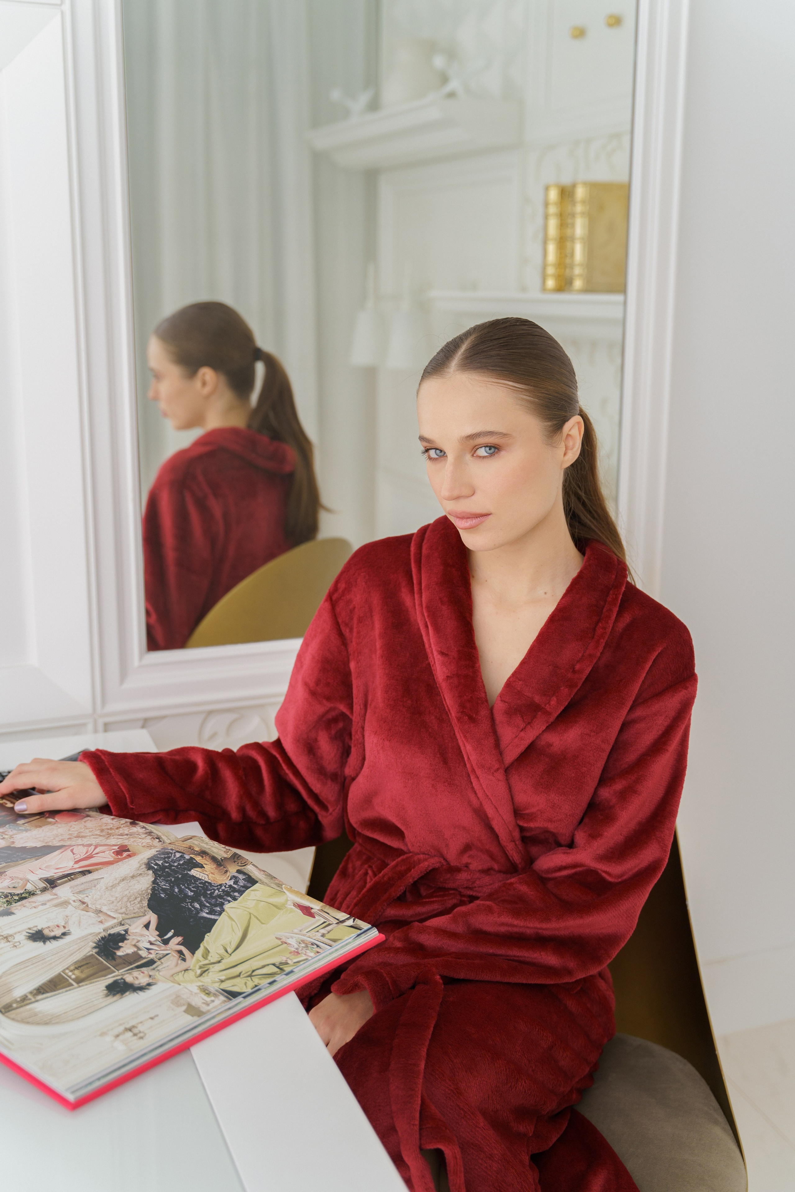 Homewear. Editorial photographer Yuliya Drazdovich