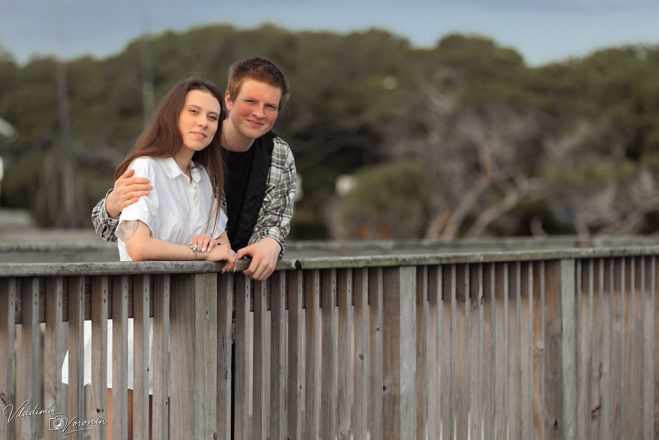 A tender morning by the lighthouse. Photographer St. Augustine