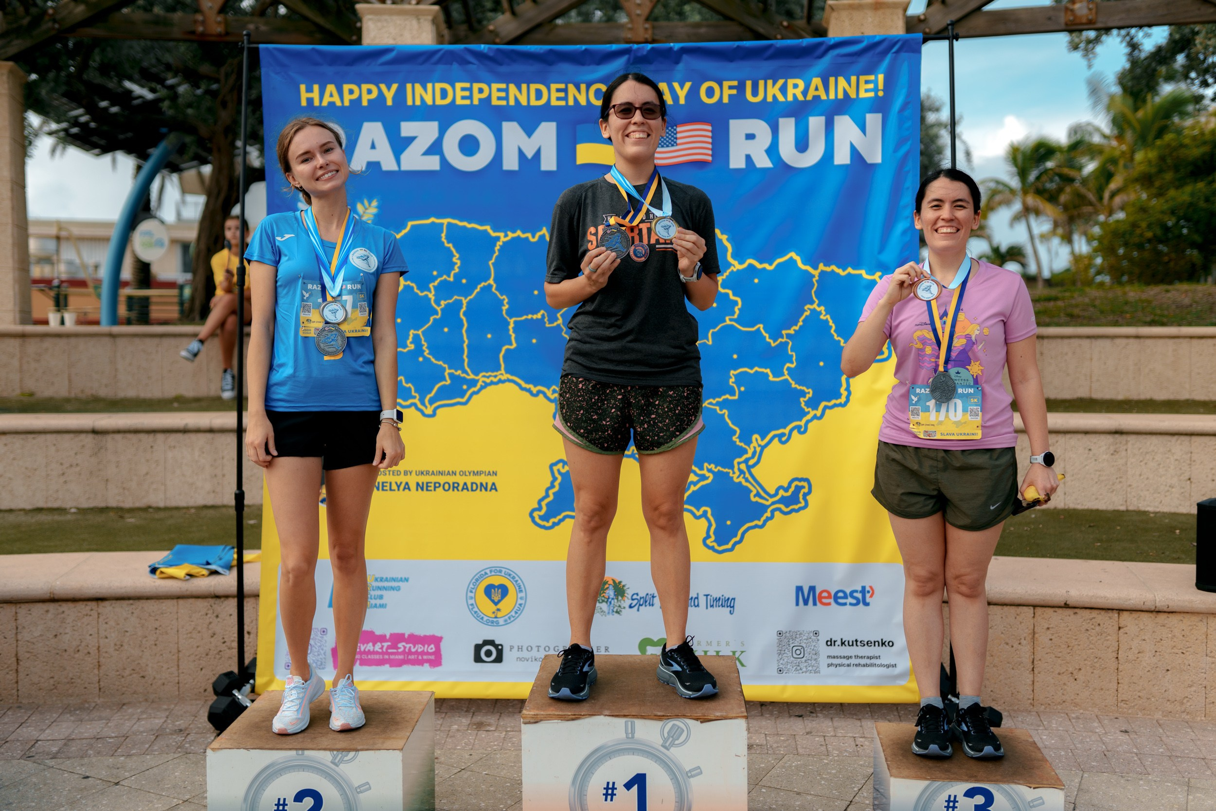 RAZOM RUN. ФОТОГРАФ ФЛОРИДА МАЙАМИ