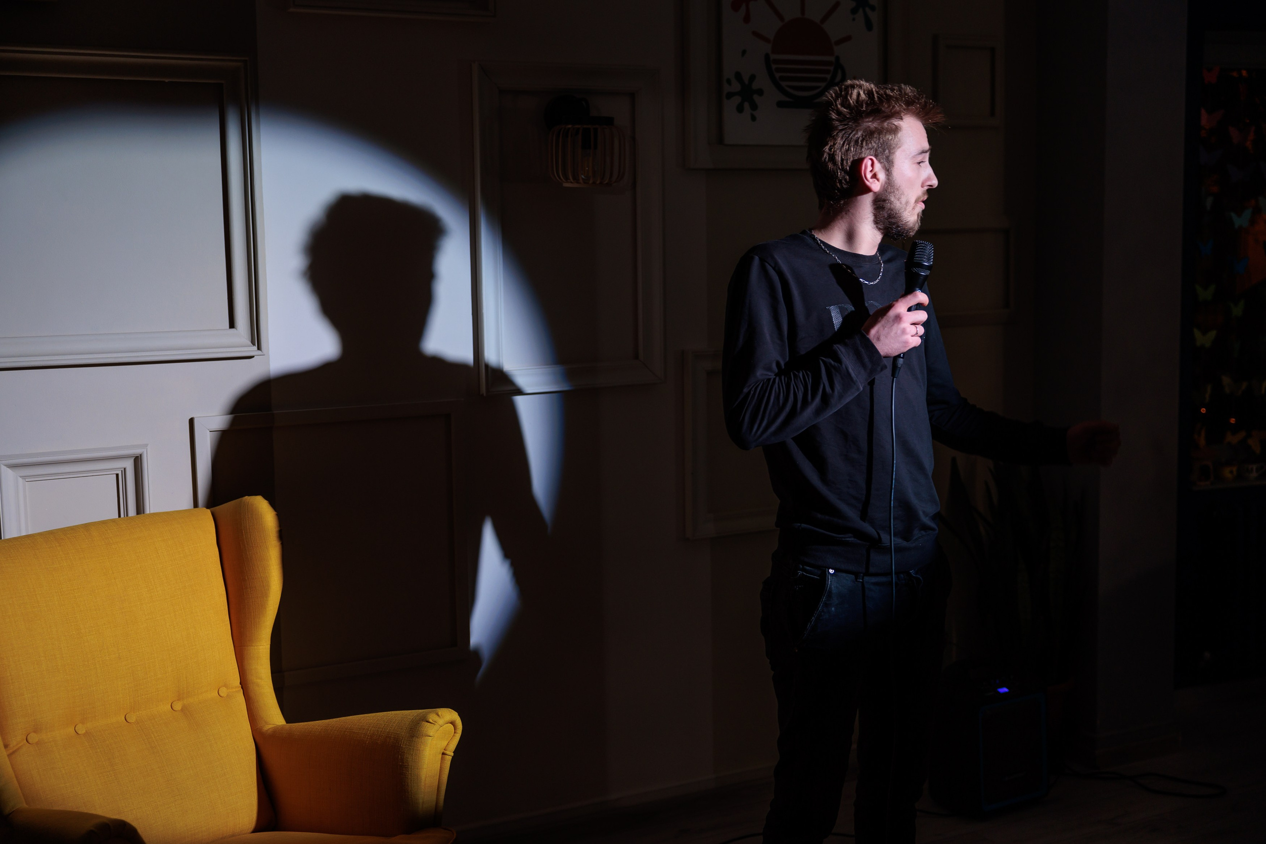 Open Mic - Caferamica. Marius Ciocan