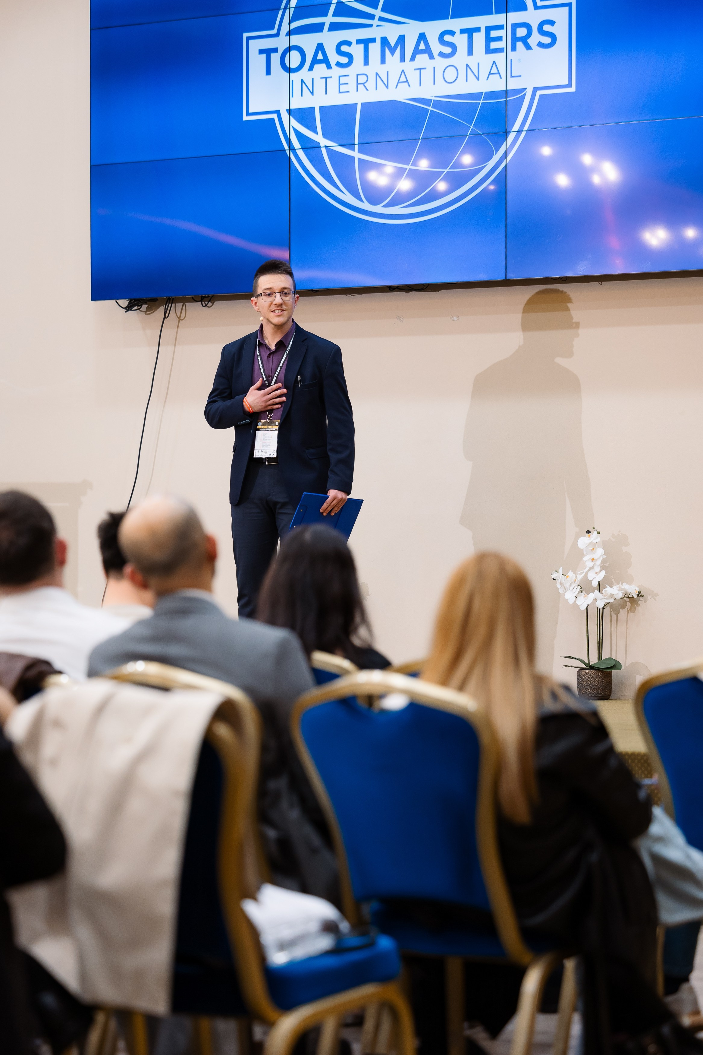 Toastmasters Conference. Marius Ciocan