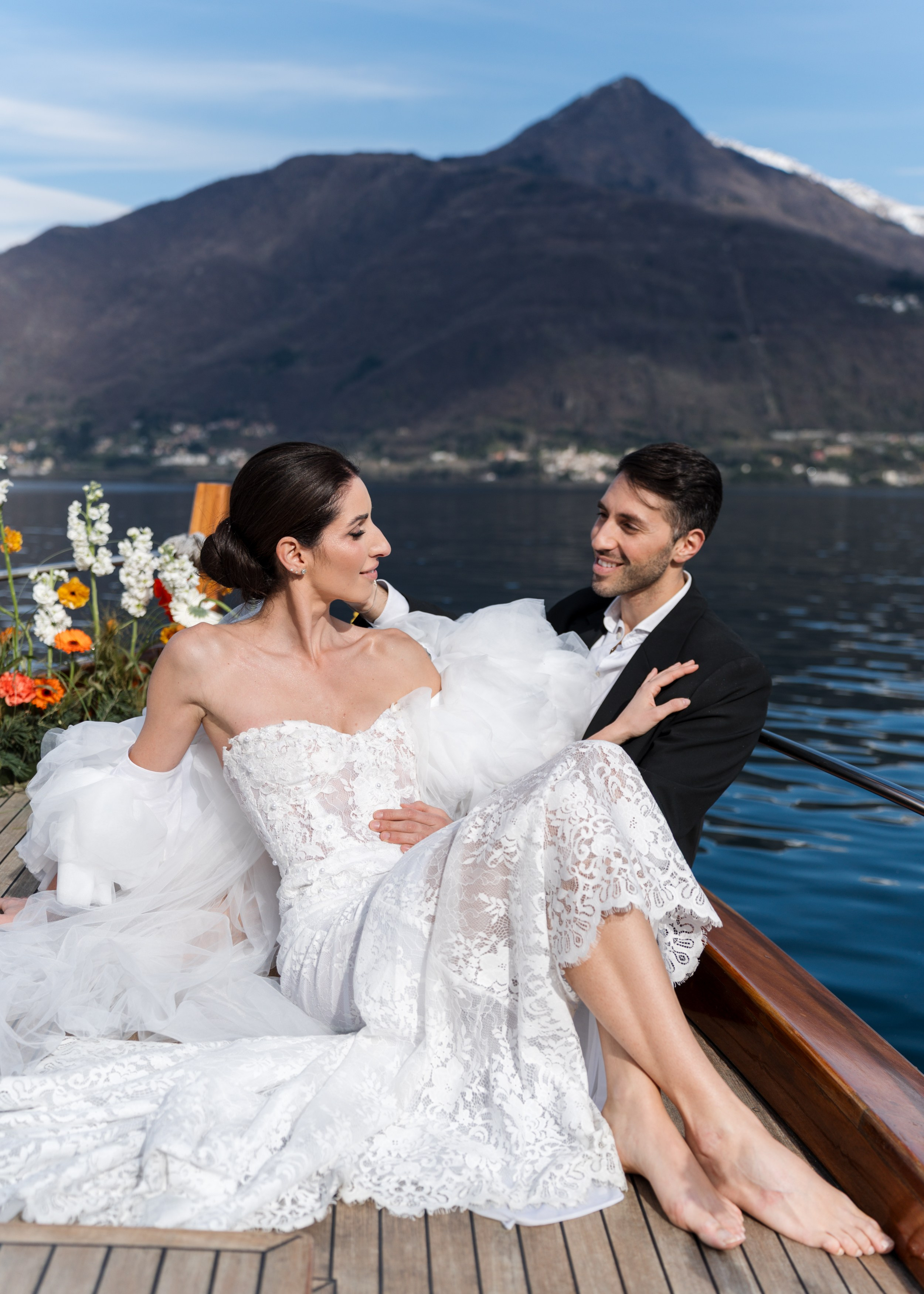 Sandra & Mario Lake Como Elopement. Proposal Photographer in Lake Como