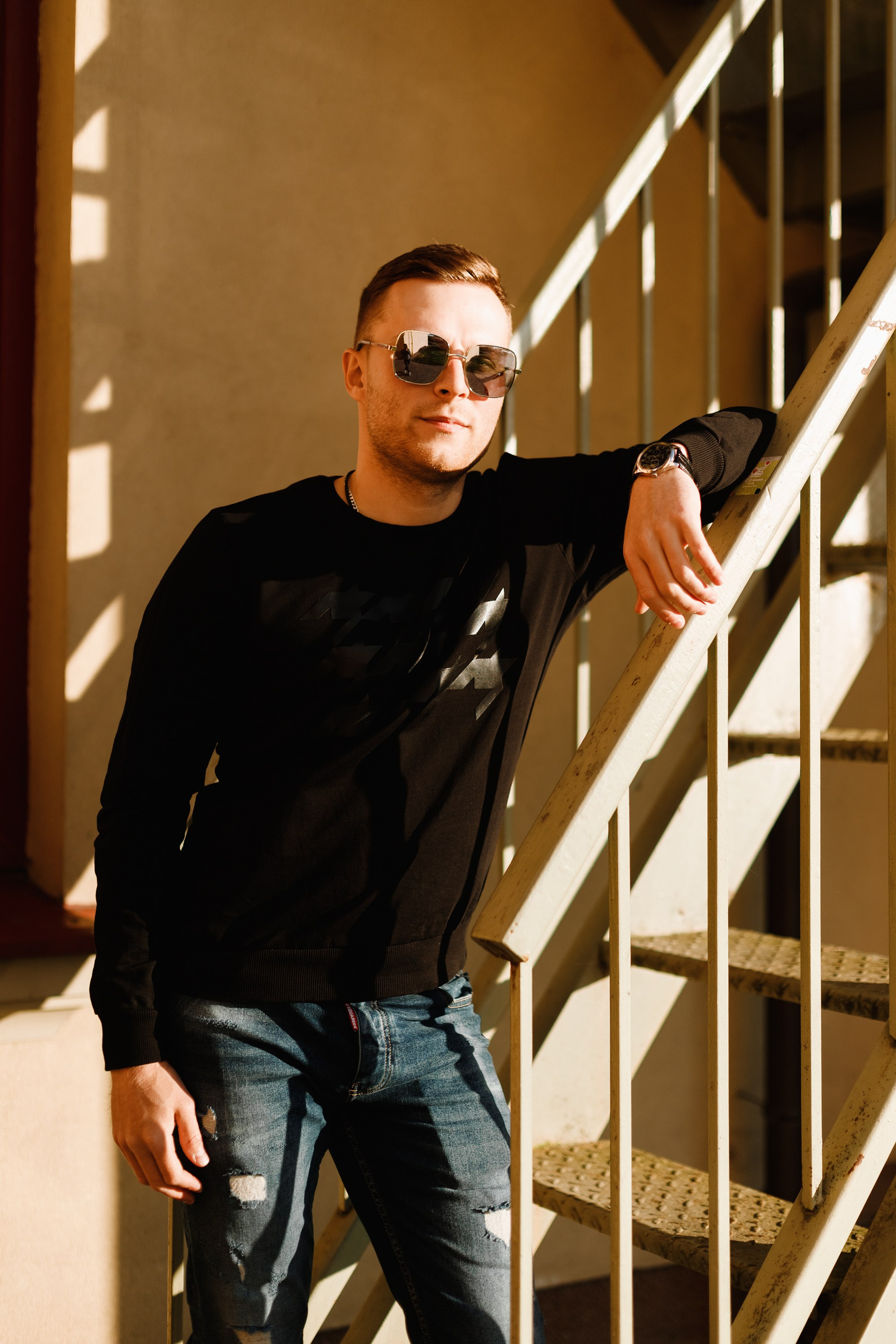 Yevgeniy | fitness trainer. Kaja | fotograf psów we Wrocławiu