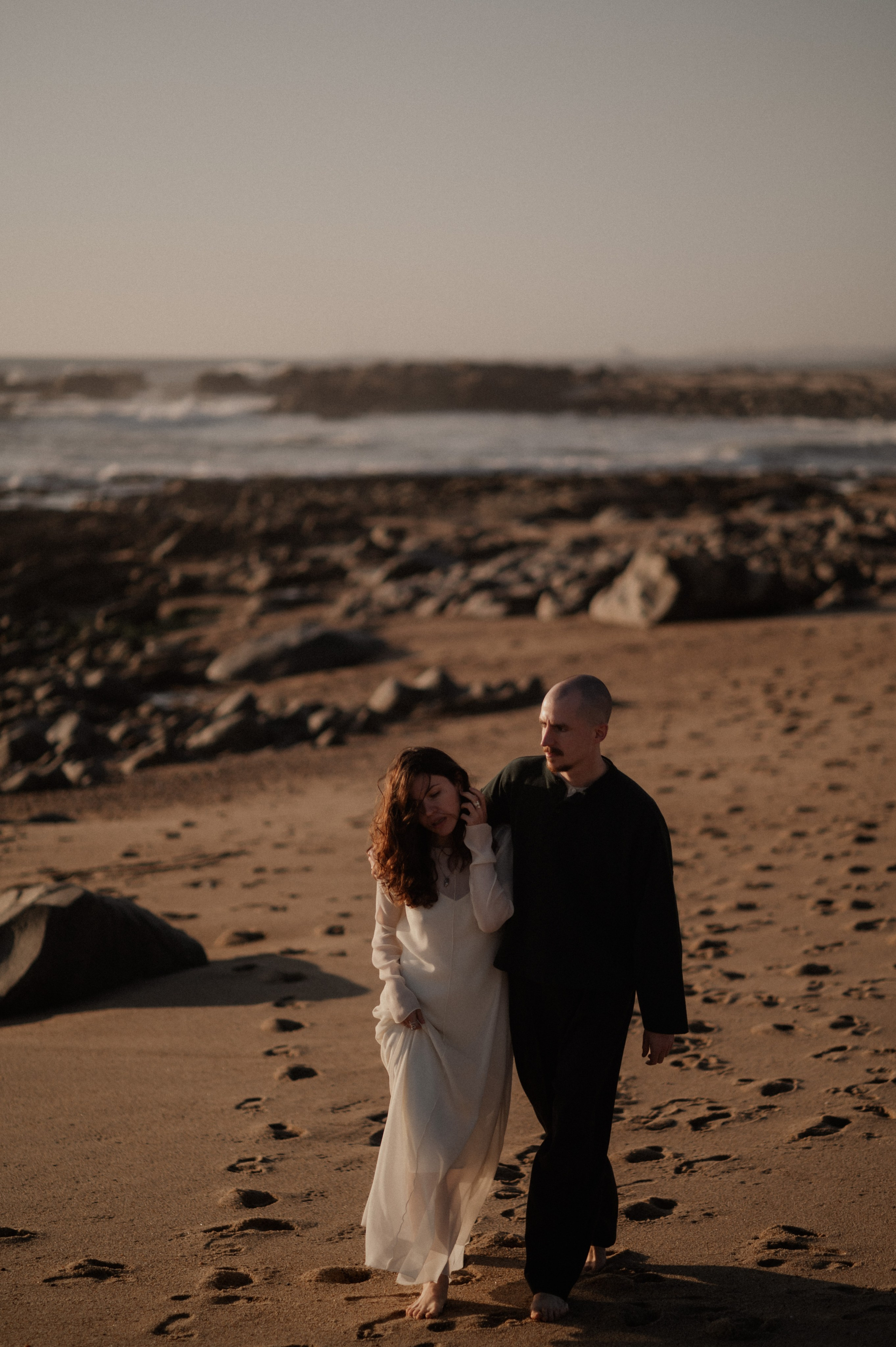 Zuhause im Herzen | Shooting an der Ozeanküste. Fotografin Ansbach - Paare | Hochzeit | After Wedding