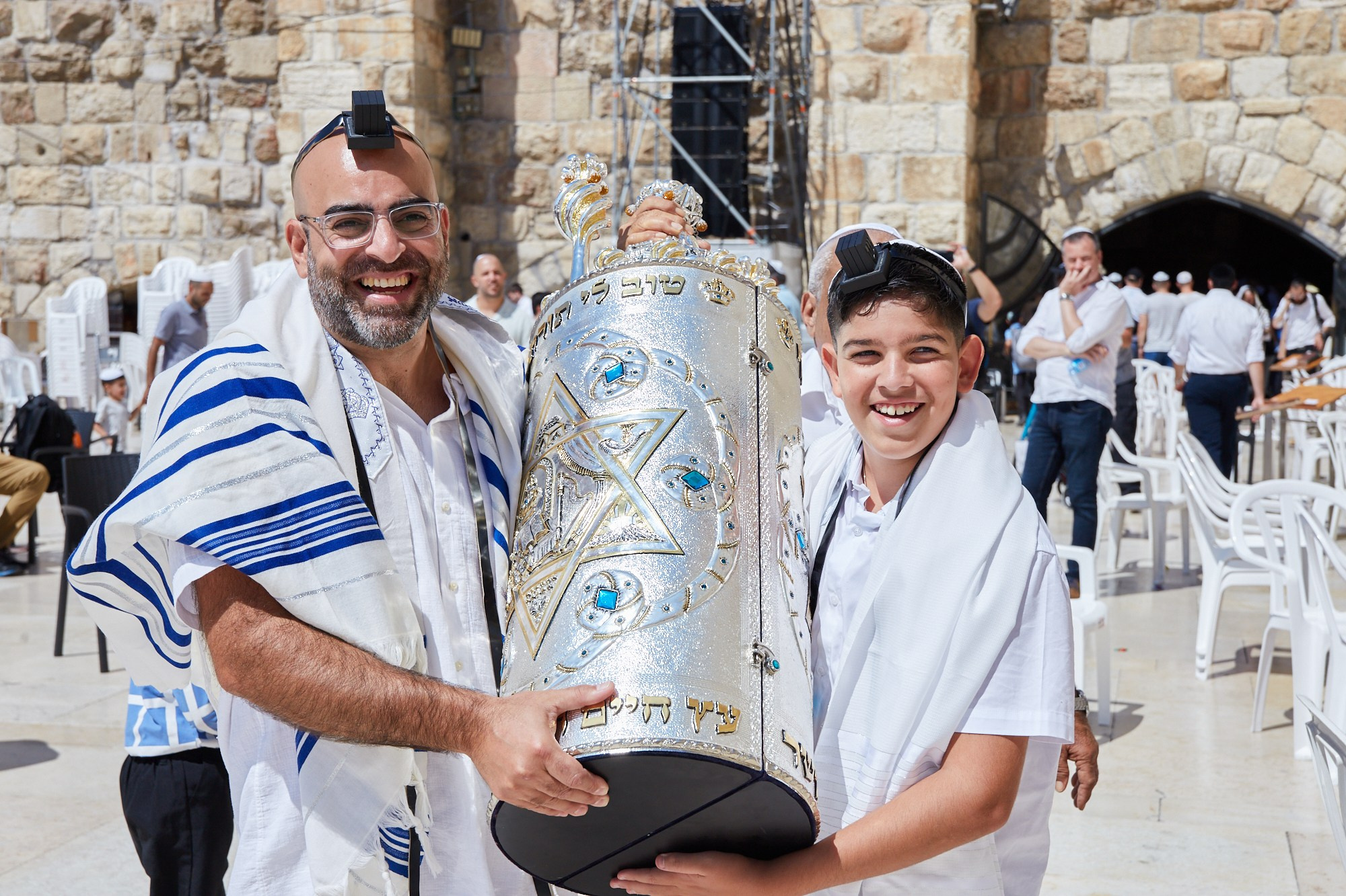 Бар-мицва на Котеле. Портретный и репортажный фотограф в Израиле Рома Бирман