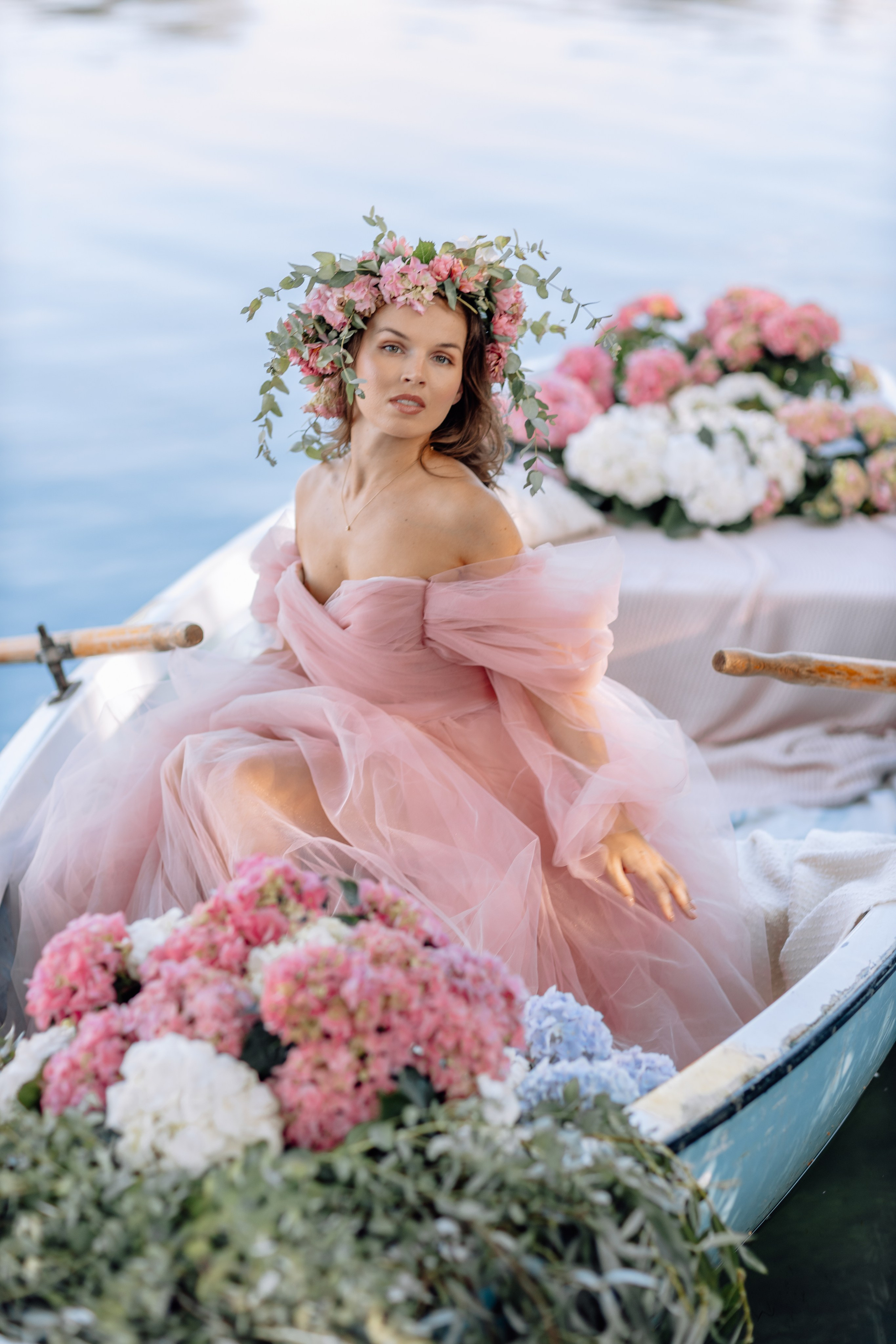 Das Boot mit Blumen. Hochzeitsfotograf München Taufe Familienfotograf Tanja Mauke