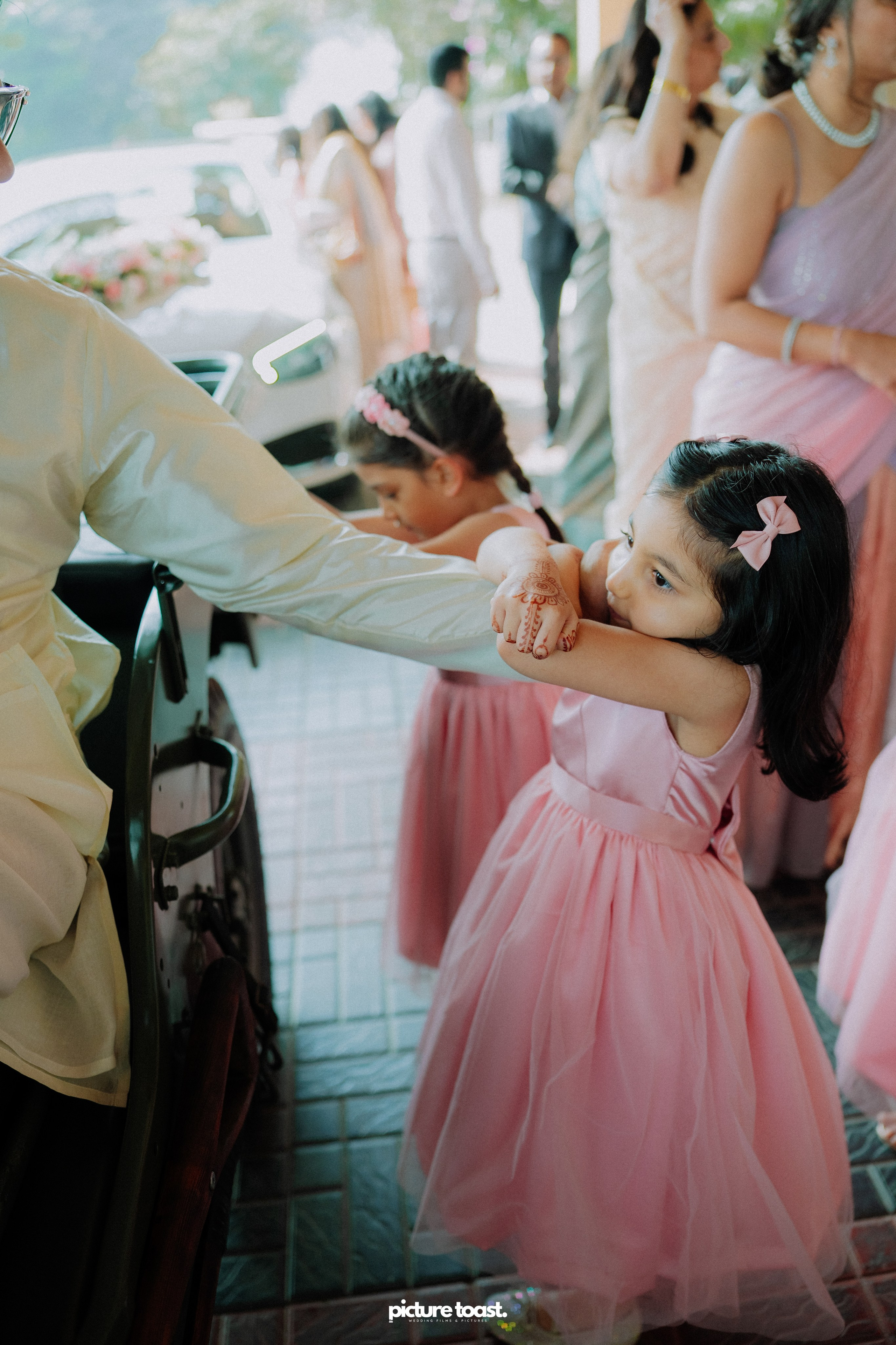 Blessing of Rajiv & Aashna. Fine art Wedding Photographers in India & Canada