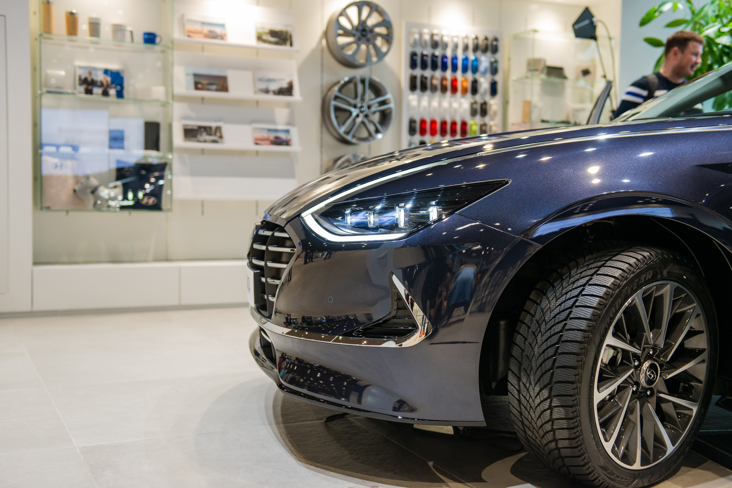 Закрытая презентация новой 8-й Hyundai Sonata. ФОТОГРАФ МЕКСИКА КИНТАНА-РОО