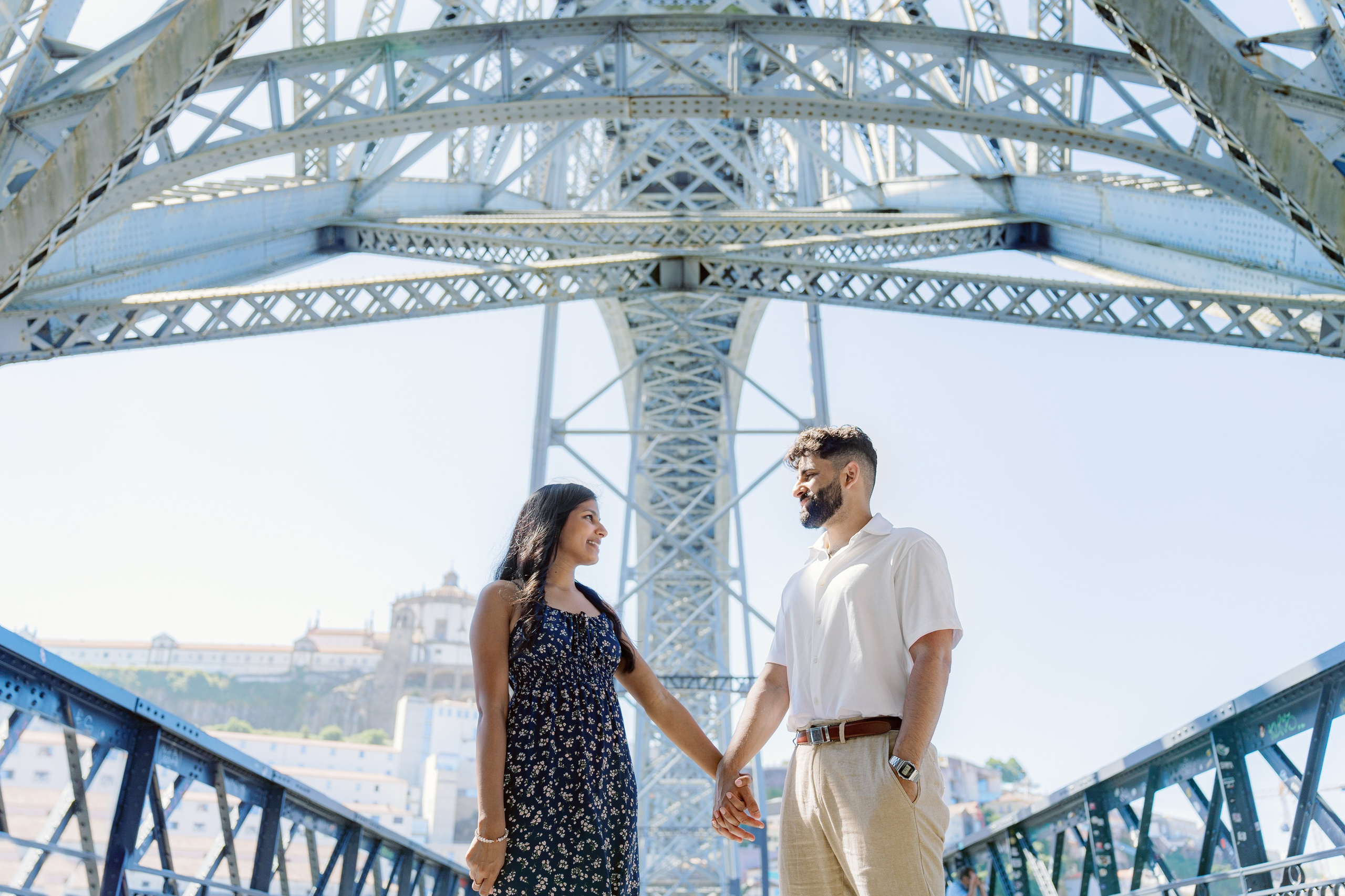 Krishani & Sagar in Porto. Porto Travel Photographer | Couples & Vacation Photos in Portugal — WePortugal