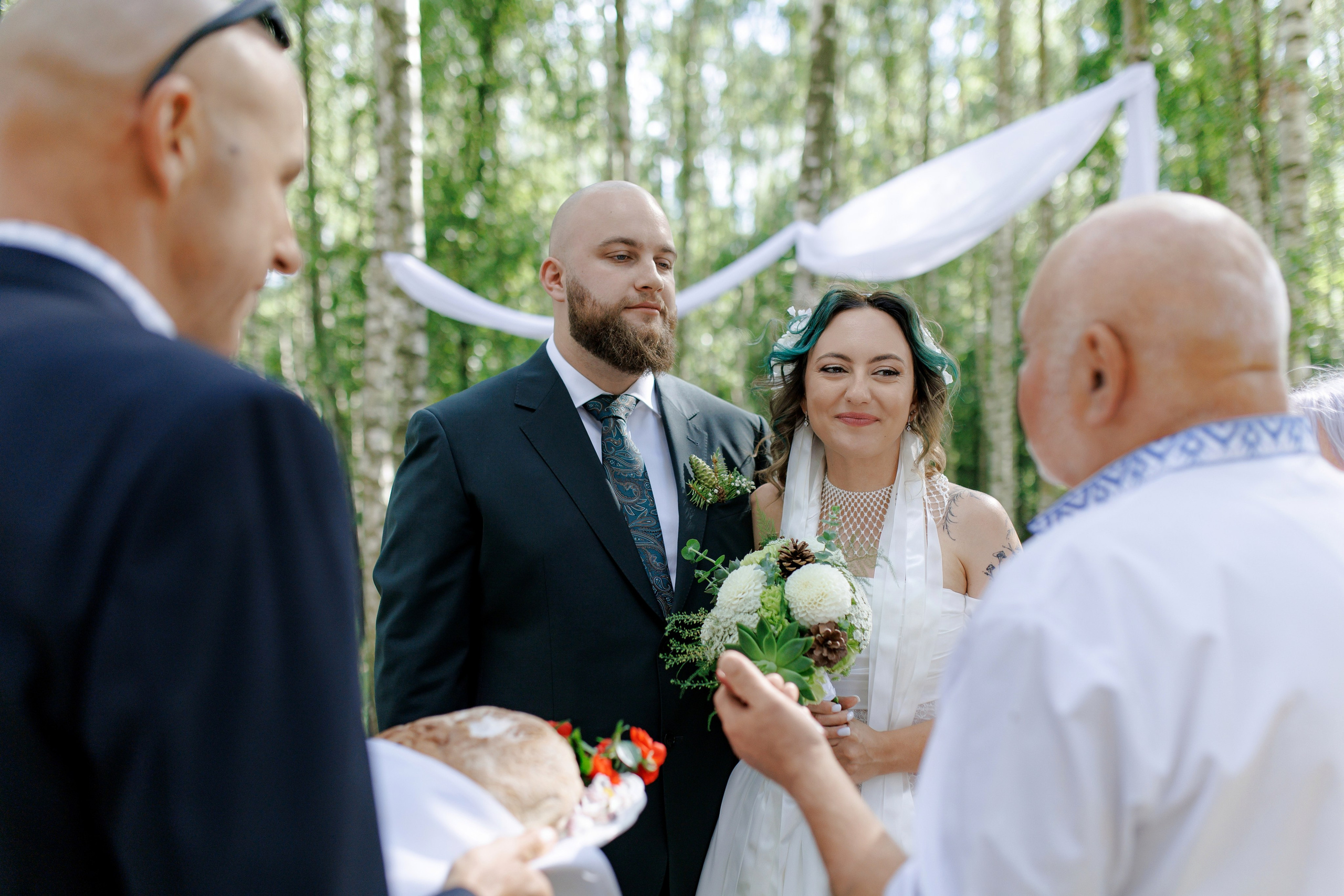 Janina & Wladek. Dworzyszcze Wola. 23.07.2025. Fotograf ślubny i rodzinny w Krakowie Yana Klymova