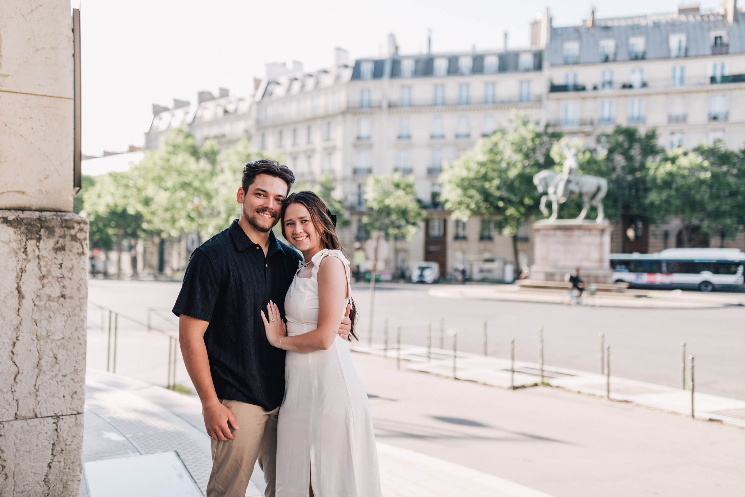 Love story in Paris (Hailey & Jackson). Photographe à Rouen, France