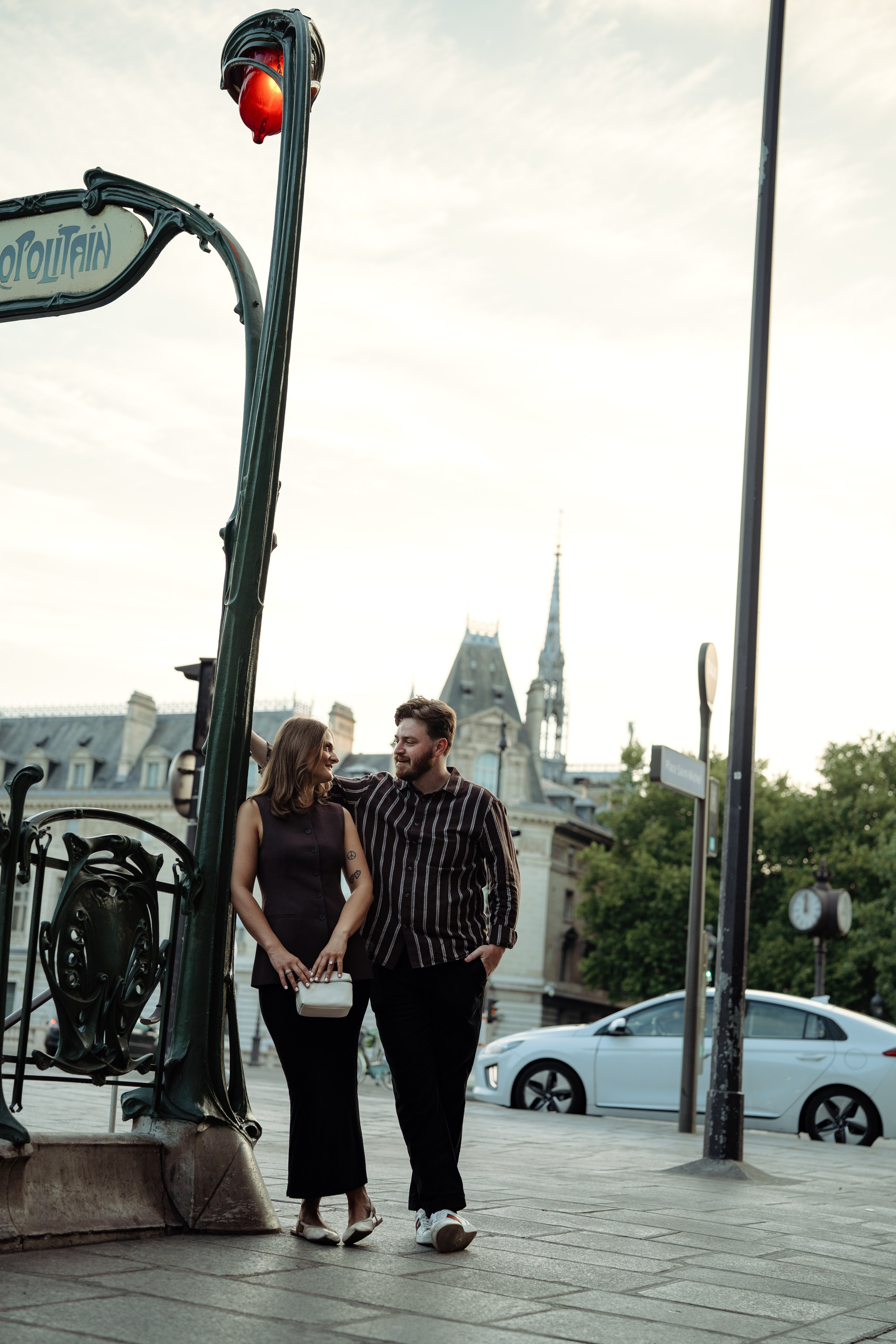 Faithe & William. Paris photographer — Polina Osipova