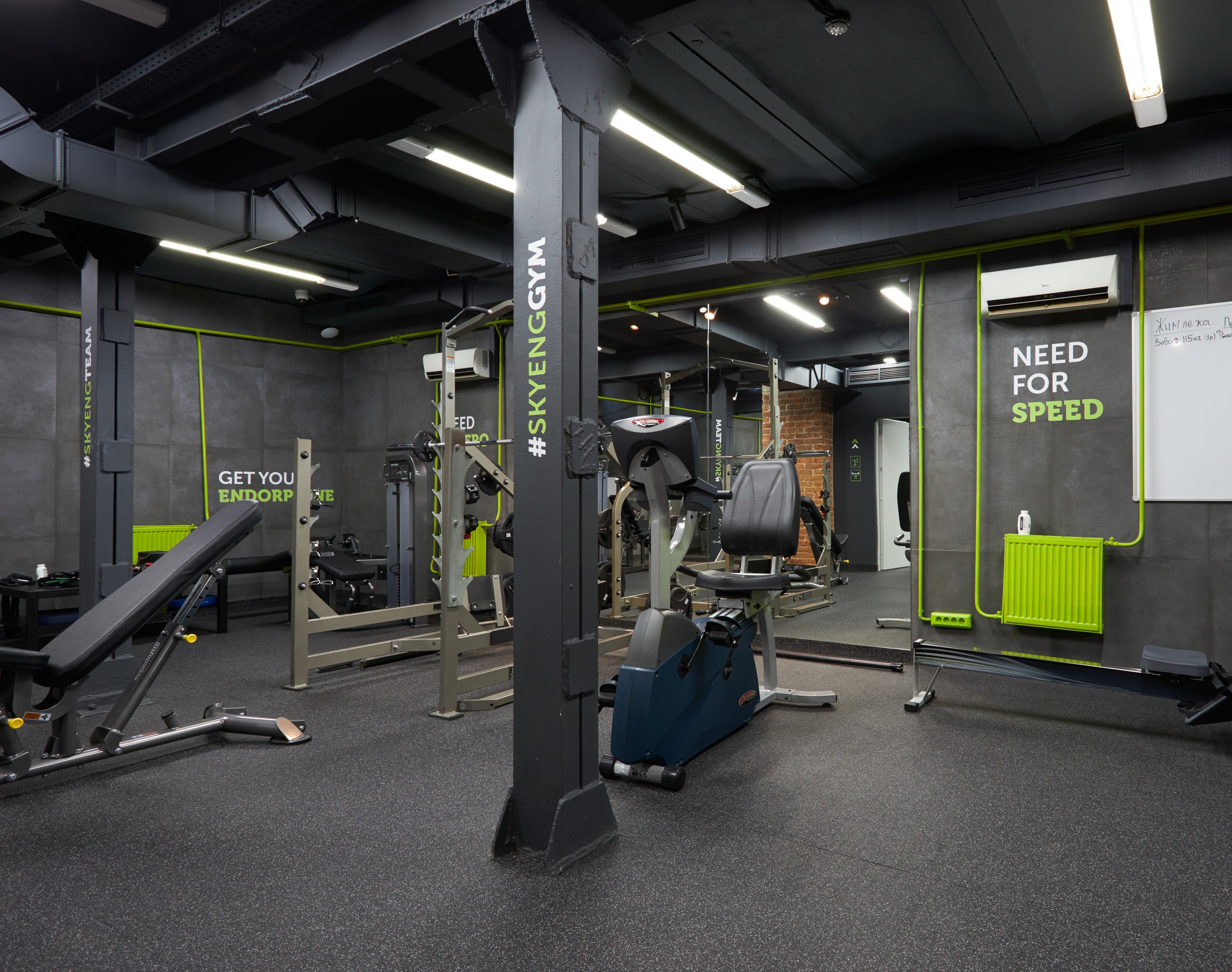 Gym interior - photographer Andrey Dunin